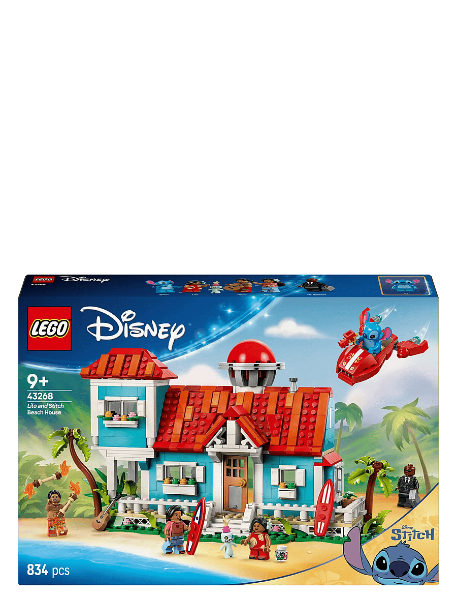 LEGO - Disney Lilo and Stitch Beach House Building Kit Playset 43268 - sünnipäevakingitused - multi - 5