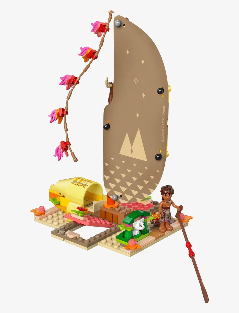 LEGO - Disney Moana’s Adventure Canoe Fantasy Toy Model Kit 43270 - lego disney princess - multi - 2