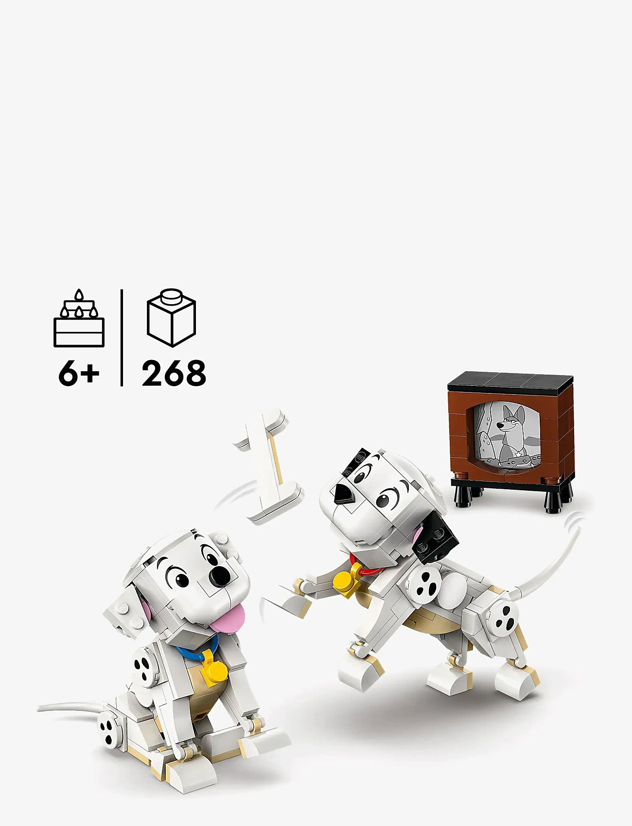 LEGO - Disney Lucky & Penny 101 Dalmatians Puppies Building Toy 43271 - lego disney™ - multi - 1