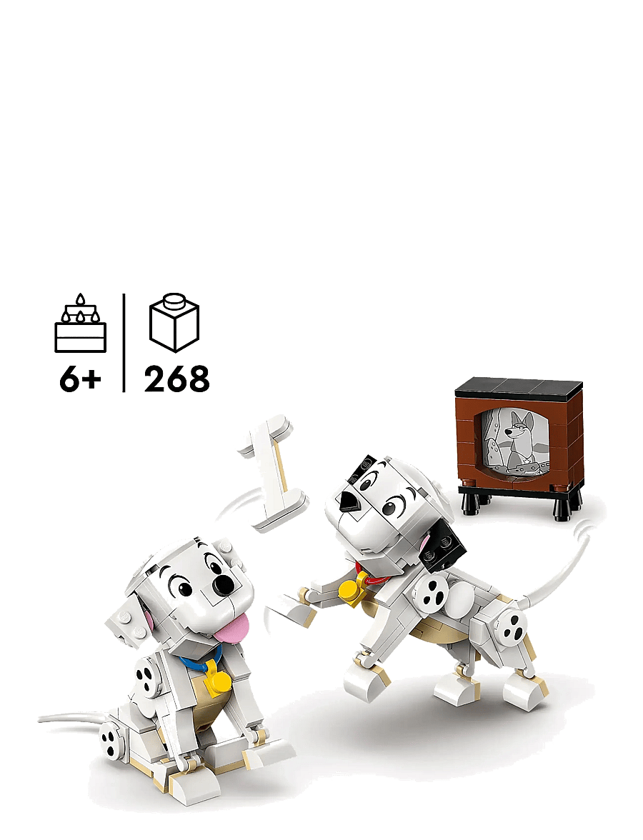 LEGO - Disney Lucky & Penny 101 Dalmatians Puppies Building Toy 43271 - lego disney™ - multi - 1