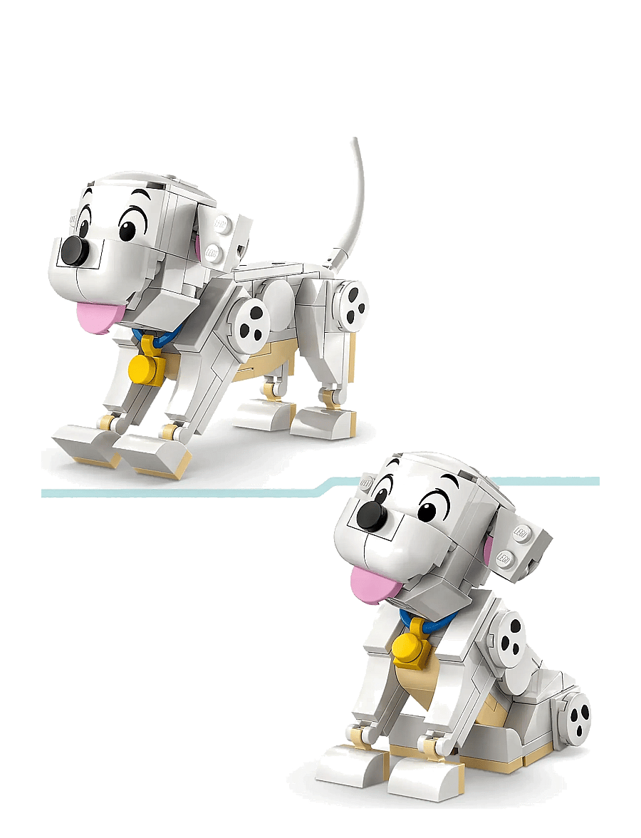 LEGO - Disney Lucky & Penny 101 Dalmatians Puppies Building Toy 43271 - lego disney™ - multi - 4