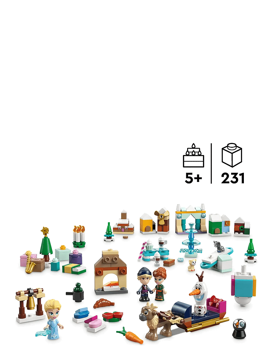 LEGO - Disney Frozen Advent Calendar 2025 Fantasy Toy Building Kit 43273 - lego disney™ - multi - 1