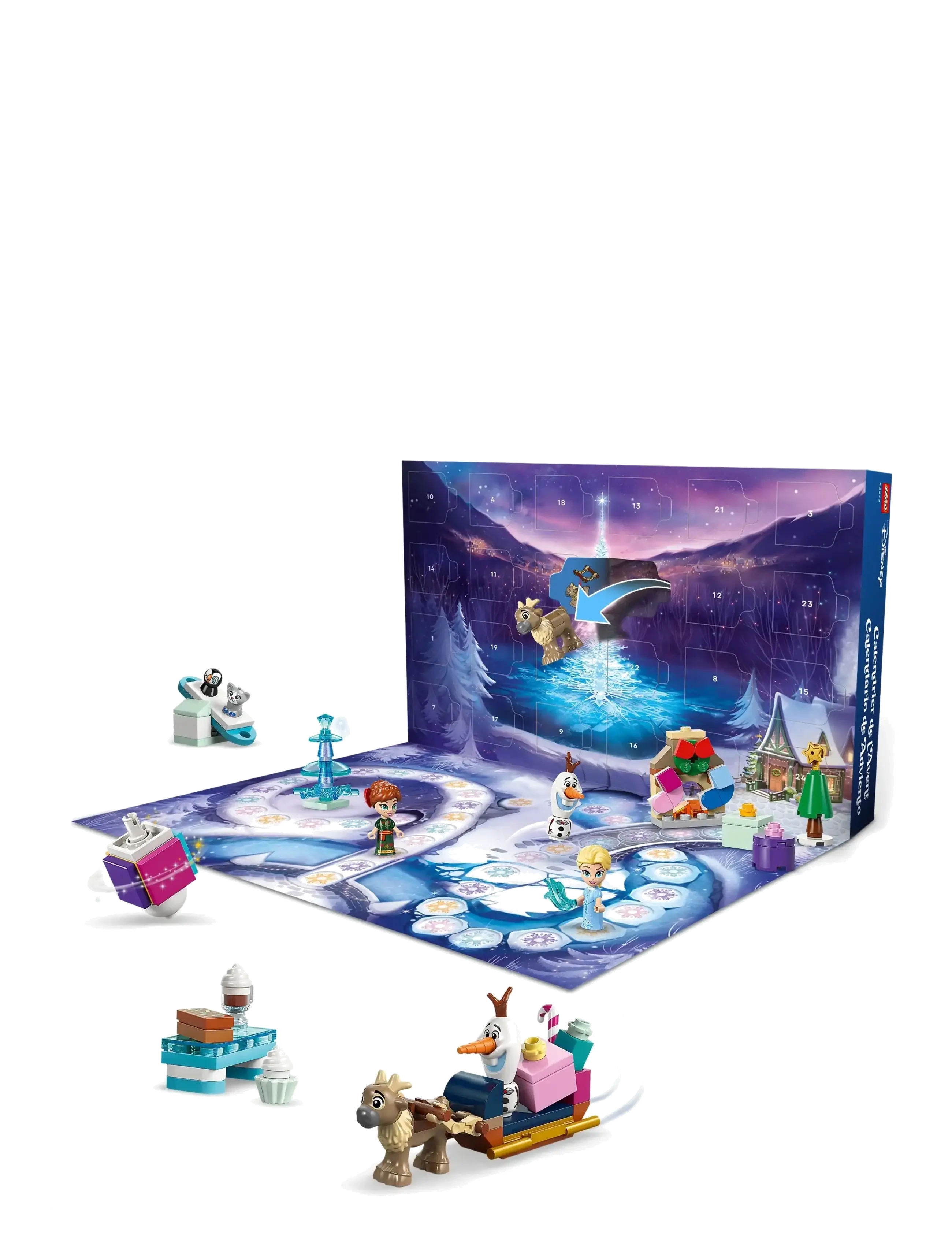 LEGO - Disney Frozen Advent Calendar 2025 Fantasy 43273 - laveste priser - multi - 3