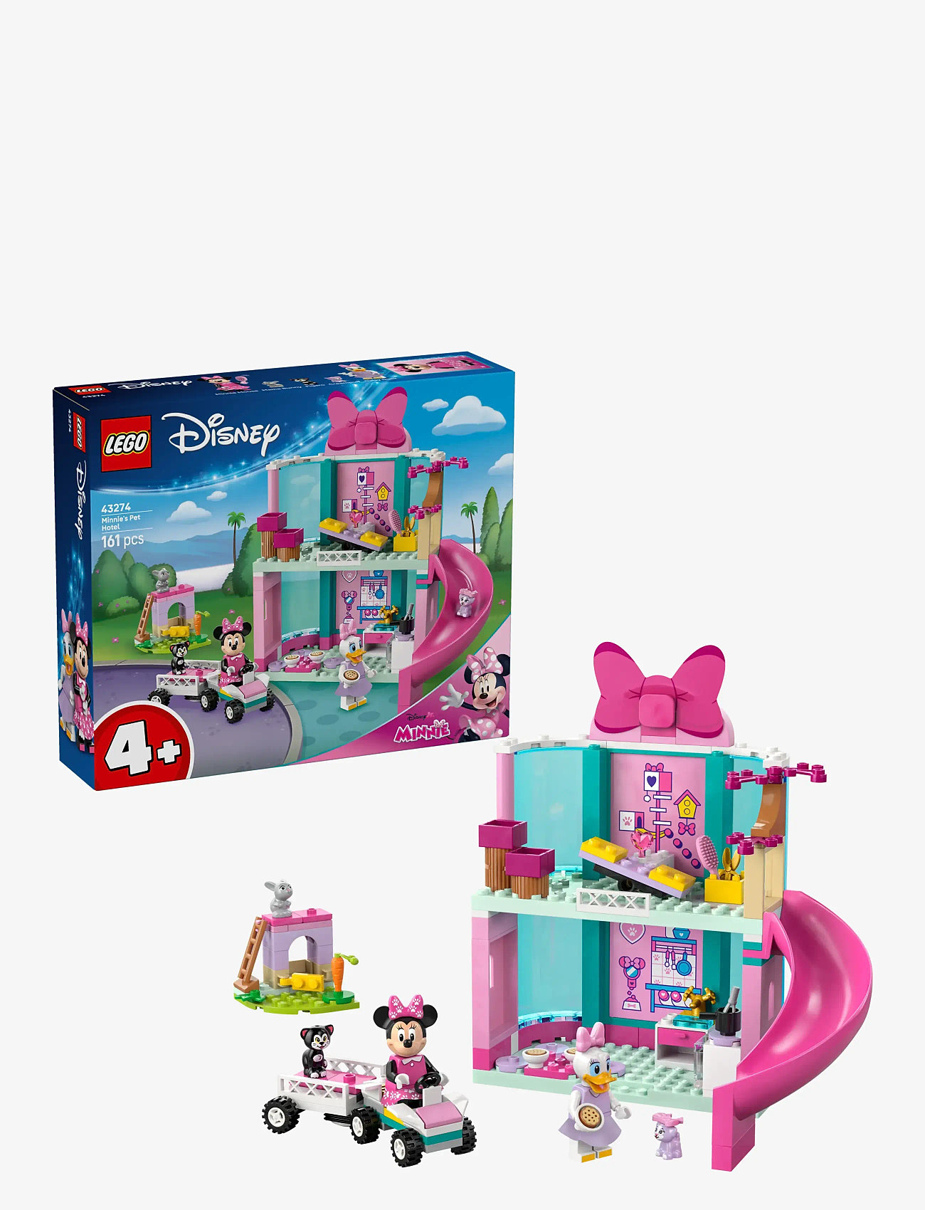 LEGO - Disney Minnie’s Pet Hotel Mickey Mouse Clubhouse Toy Buildable Set 43274 - disney mickey and friends - multi - 0