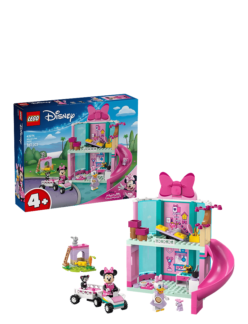 LEGO - Disney Minnie’s Pet Hotel Mickey Mouse Clubhouse Toy Buildable Set 43274 - disney mickey and friends - multi - 0