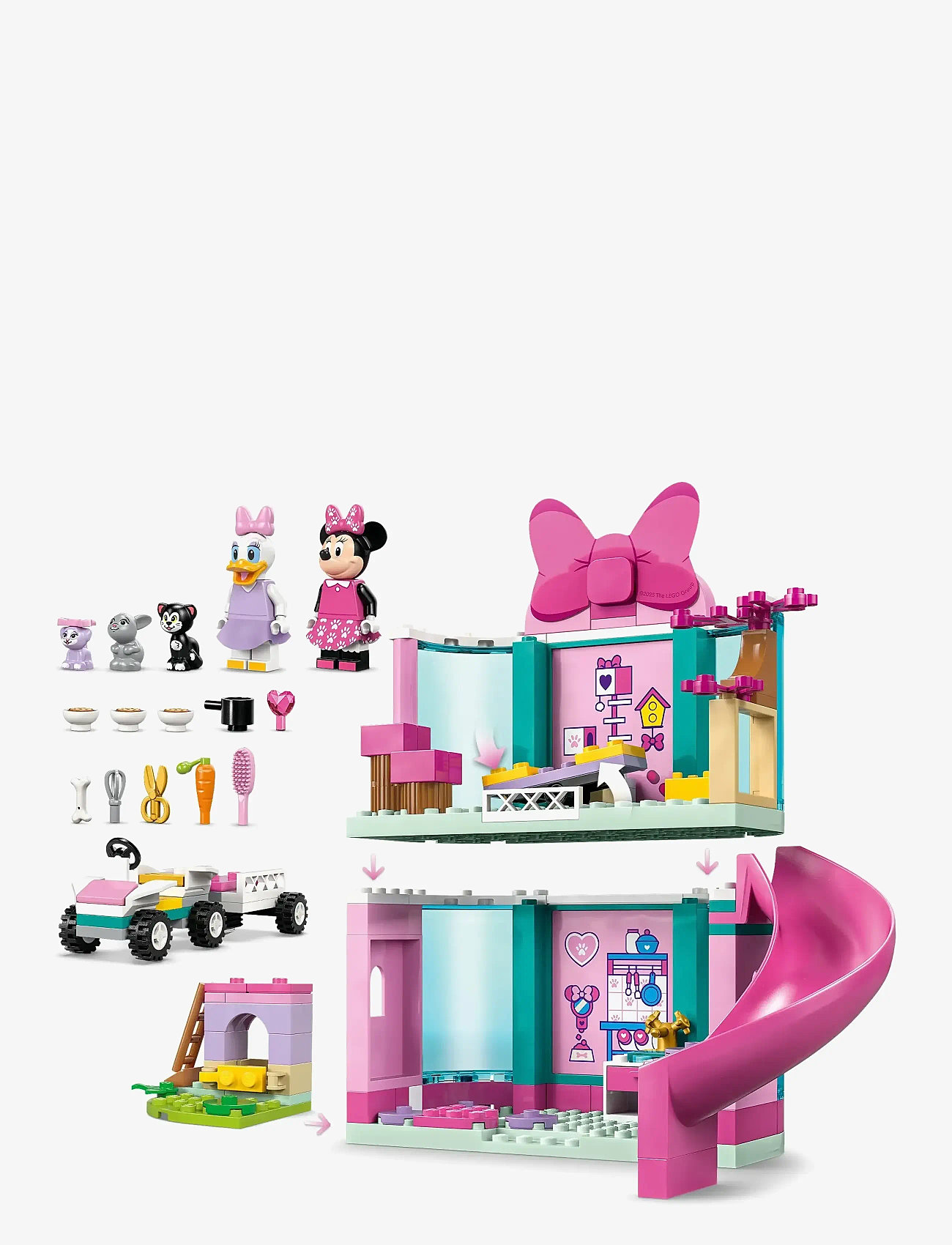LEGO - Disney Minnie’s Pet Hotel Mickey Mouse Clubhouse Toy Buildable Set 43274 - disney mickey and friends - multi - 3