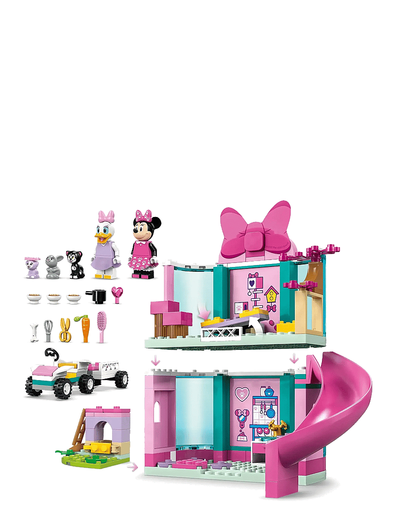LEGO - Disney Minnie’s Pet Hotel Mickey Mouse Clubhouse Toy Buildable Set 43274 - disney mickey and friends - multi - 3