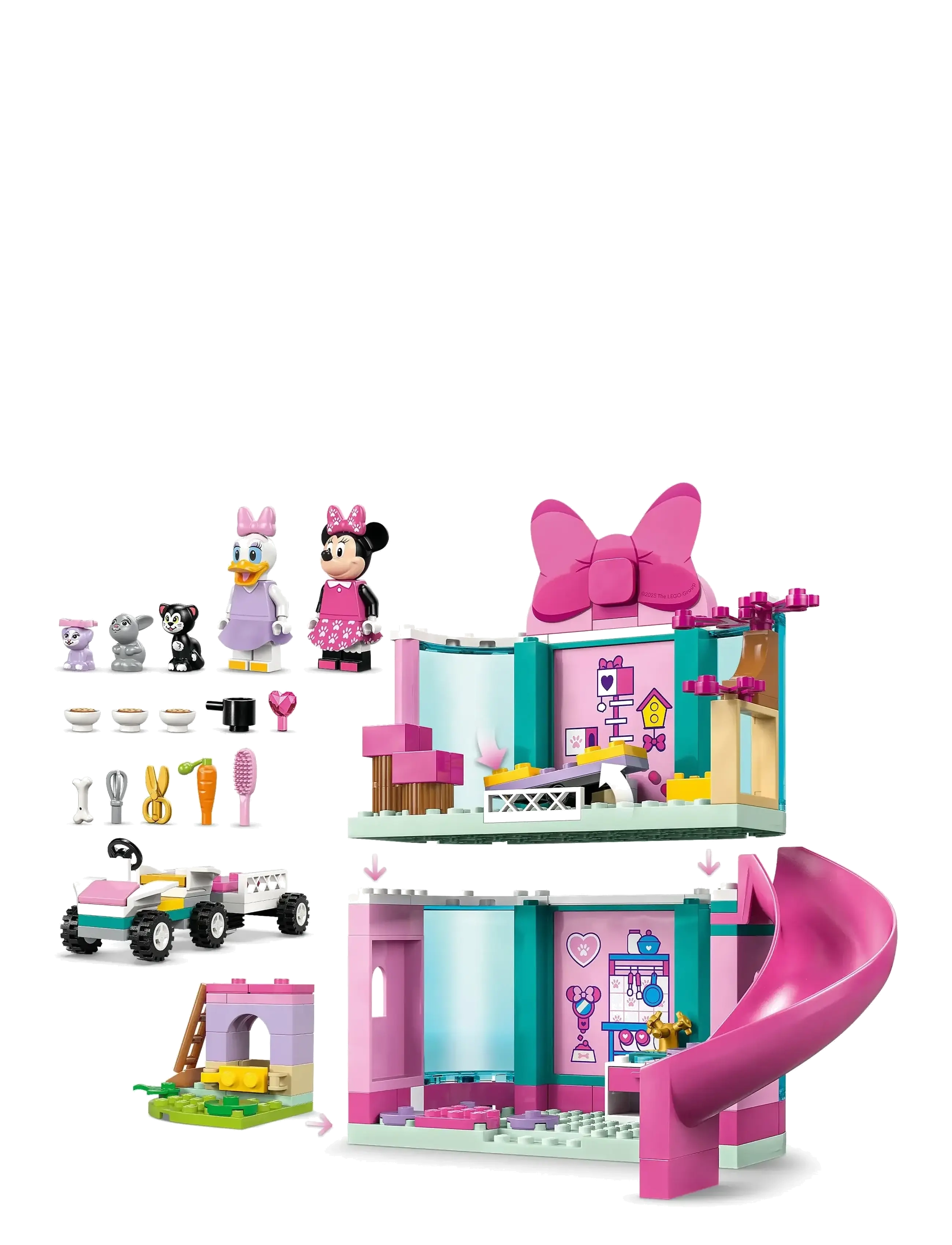 LEGO - Disney Minnie’s Pet Hotel Mickey Mouse Clubhouse Toy Buildable Set 43274 - disney mickey and friends - multi - 3