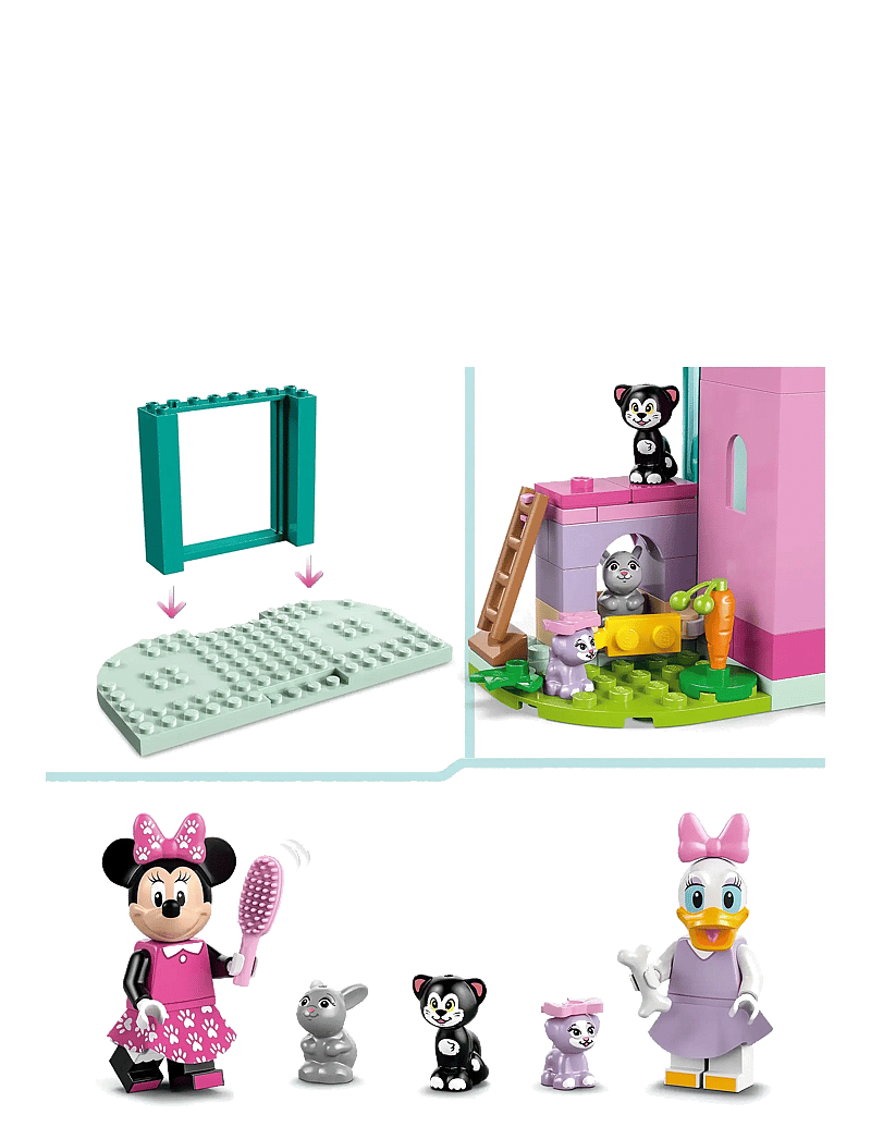 LEGO - Disney Minnie’s Pet Hotel Mickey Mouse Clubhouse Toy Buildable Set 43274 - disney mickey and friends - multi - 4