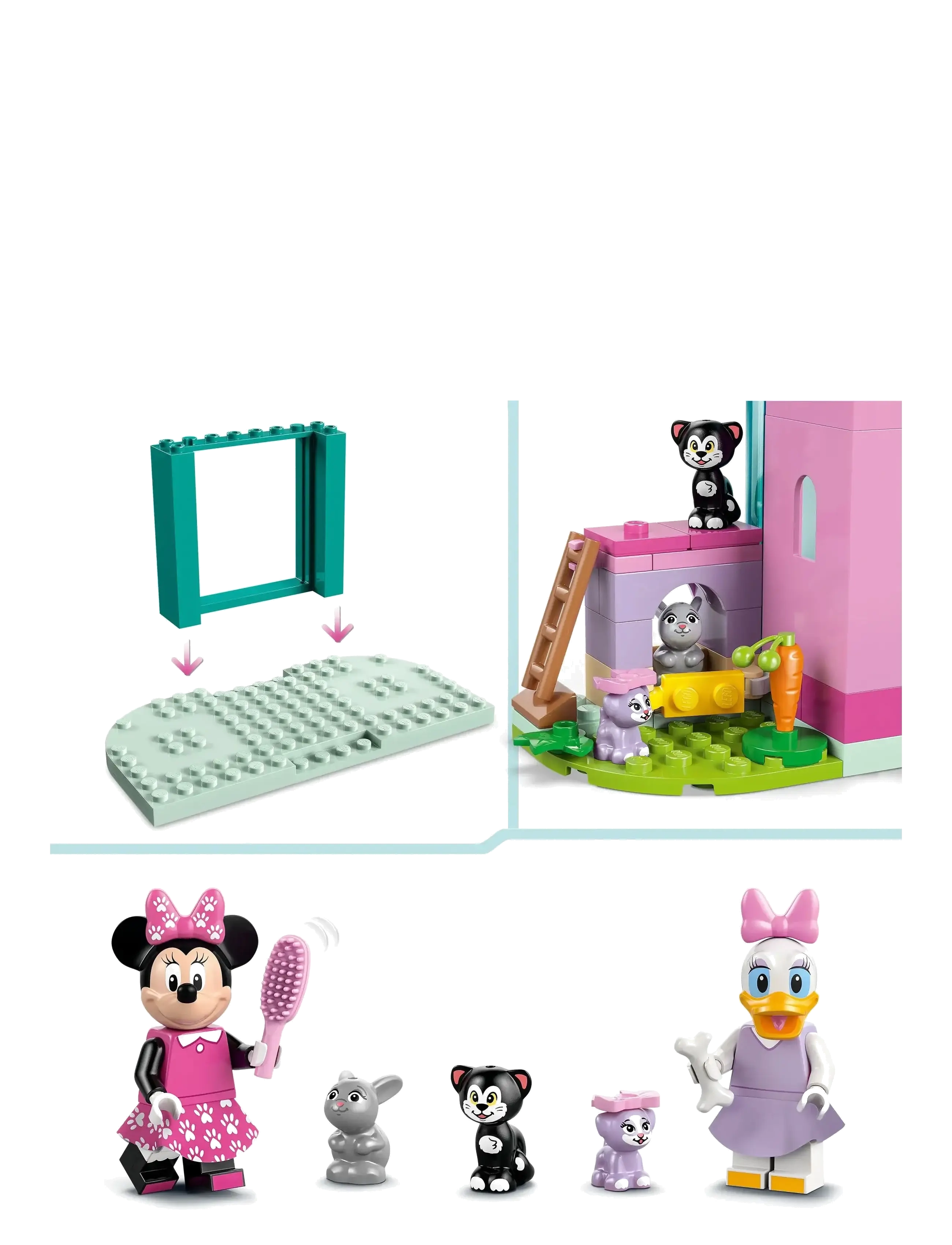 LEGO - Minnies kæledyrshotel 43274 - disney mickey and friends - multi - 4