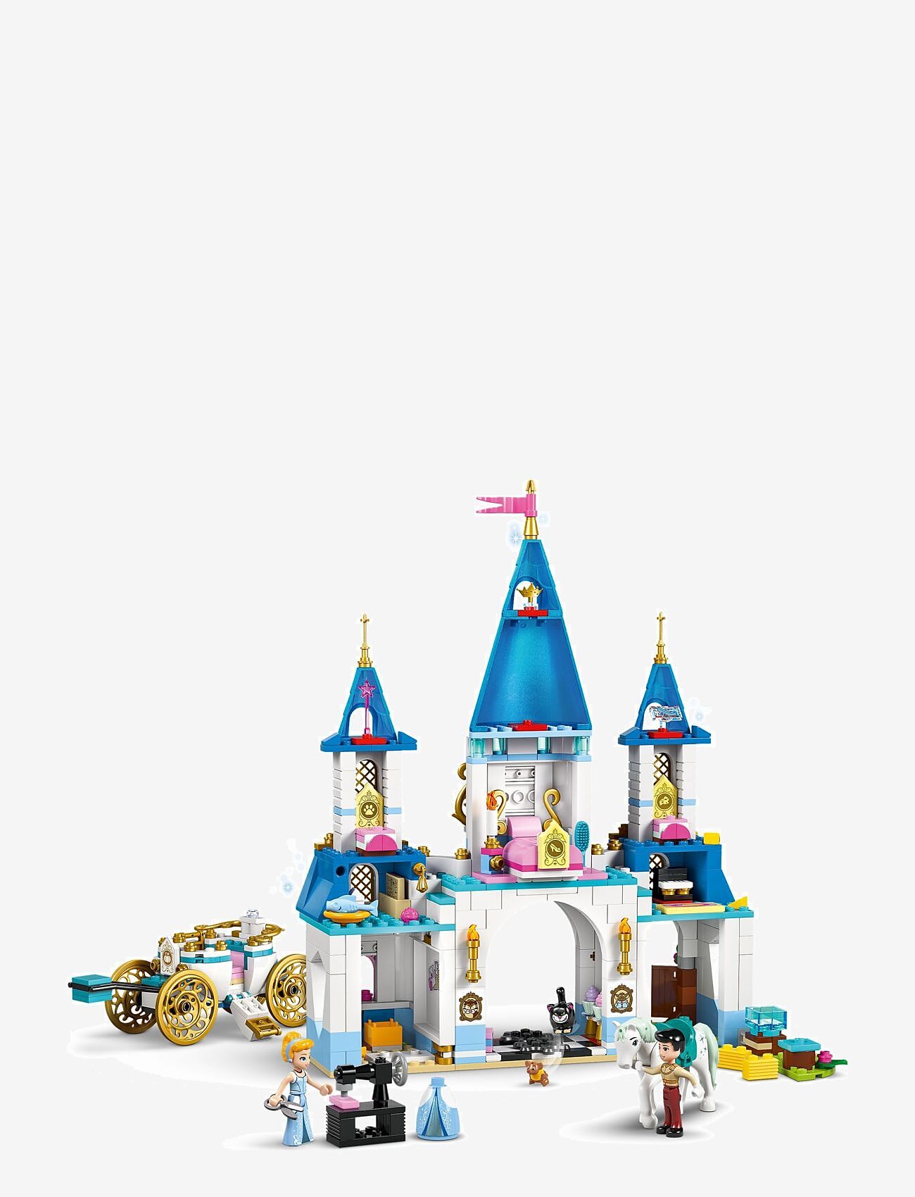 LEGO Disney Princess Cinderella's Castle Horse Carriage Building - Main Image