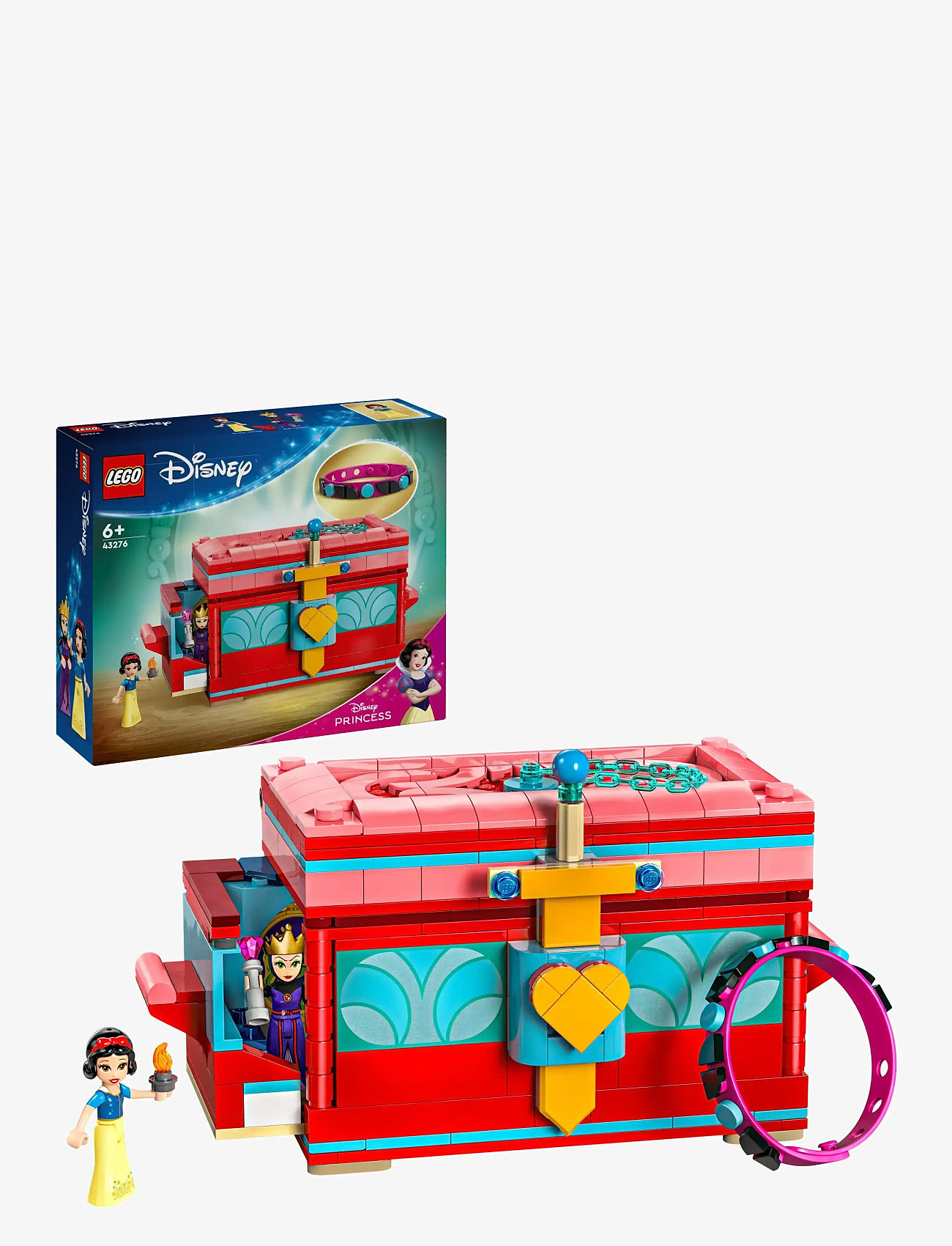 LEGO - Snehvides smykkeskrin 43276 - lego disney princess - multi - 0
