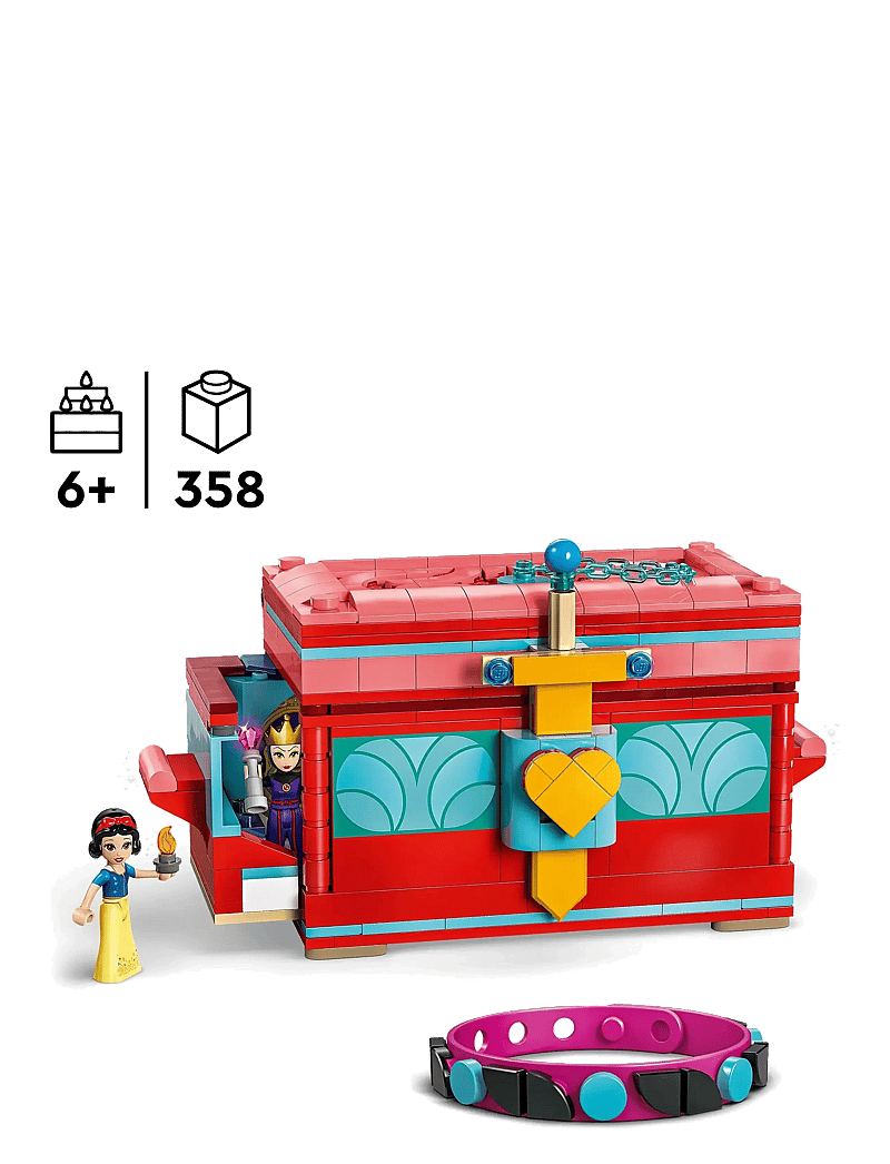 LEGO - Disney Snow White’s Jewellery Box Building Toy 43276 - lego disney princess - multi - 1
