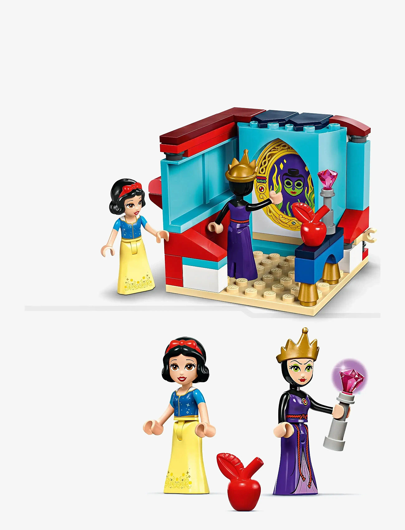 LEGO - Snehvides smykkeskrin 43276 - lego disney princess - multi - 4