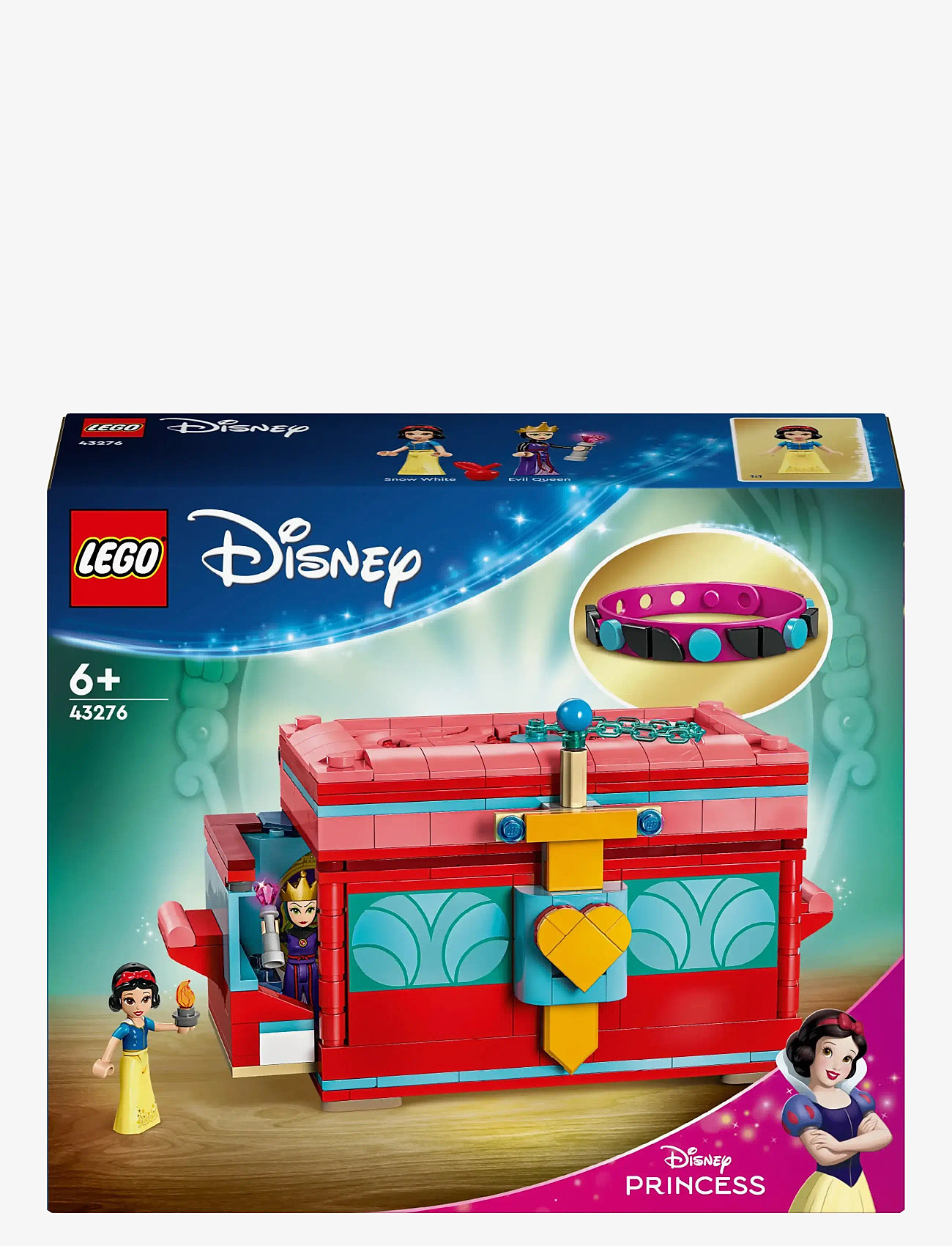 LEGO - Snehvides smykkeskrin 43276 - lego disney princess - multi - 5