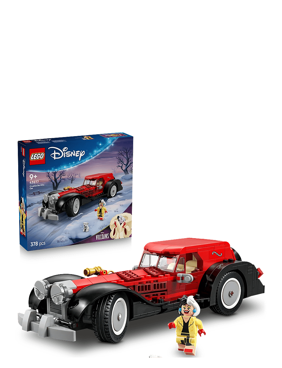 LEGO - Disney Cruella De Vil’s Car Model Building Toy Vehicle 43277 - lego disney™ - multi - 0