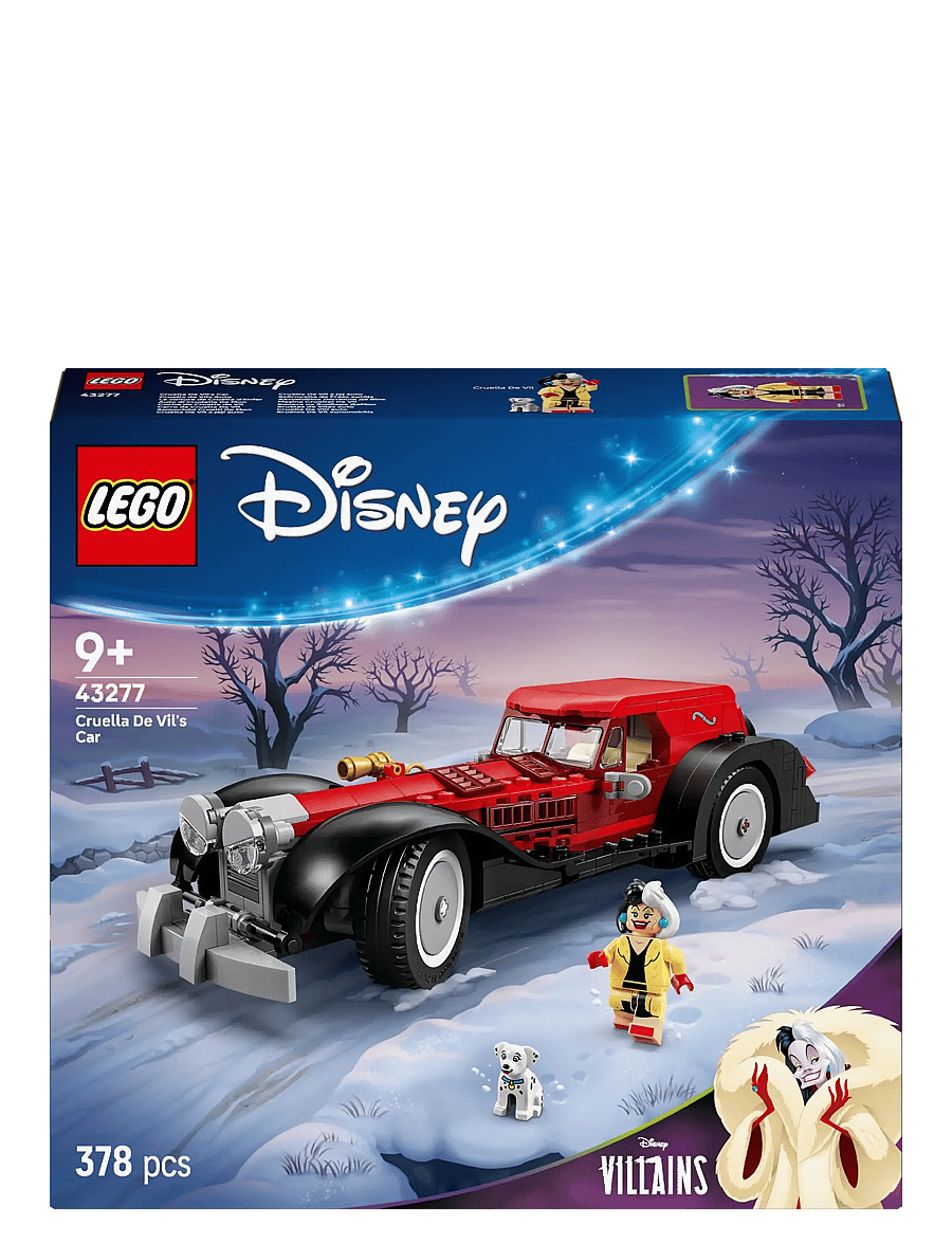 LEGO - Disney Cruella De Vil’s Car Model Building Toy Vehicle 43277 - lego disney™ - multi - 2