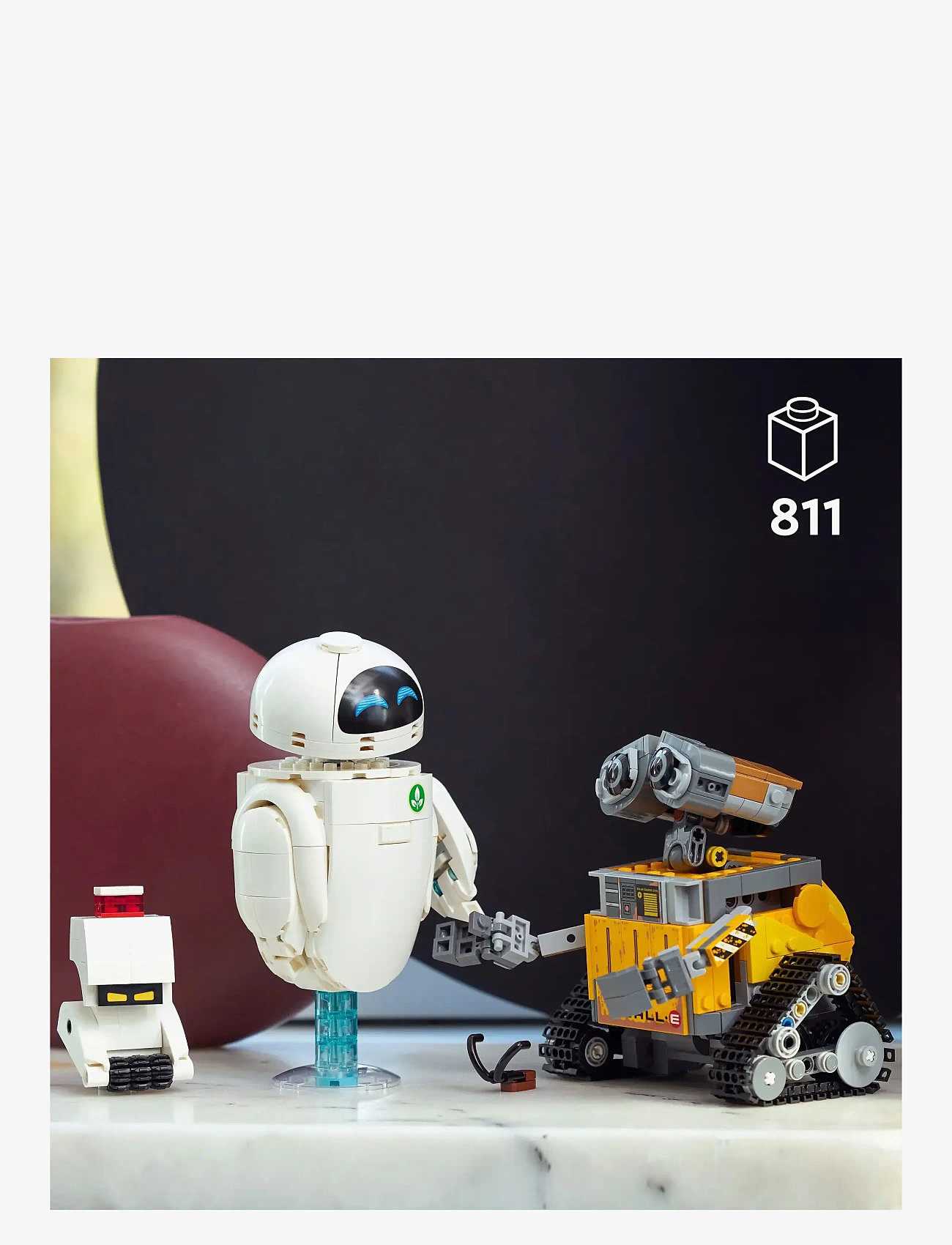 LEGO - Disney and Pixar WALL-E and EVE Animated Film Building Set 43279 - lego adults welcome - multi - 1