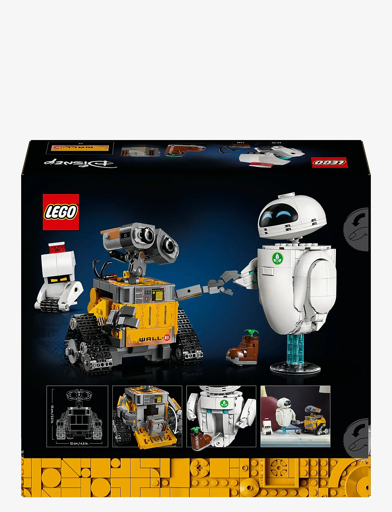 LEGO - Disney and Pixar WALL-E and EVE Animated Film Building Set 43279 - lego adults welcome - multi - 4