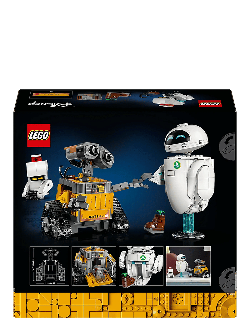 LEGO - Disney and Pixar WALL-E and EVE Animated Film Building Set 43279 - lego adults welcome - multi - 4