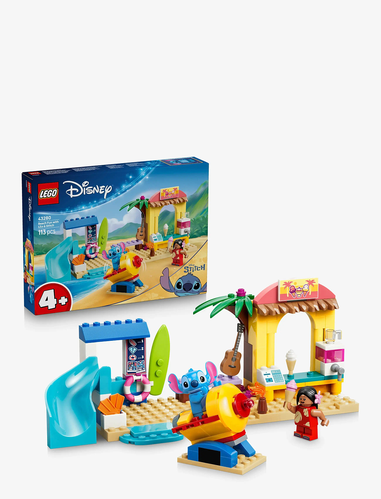 LEGO - Beach Fun with Lilo & Stitch 43280 - lego disney™ - multi - 0