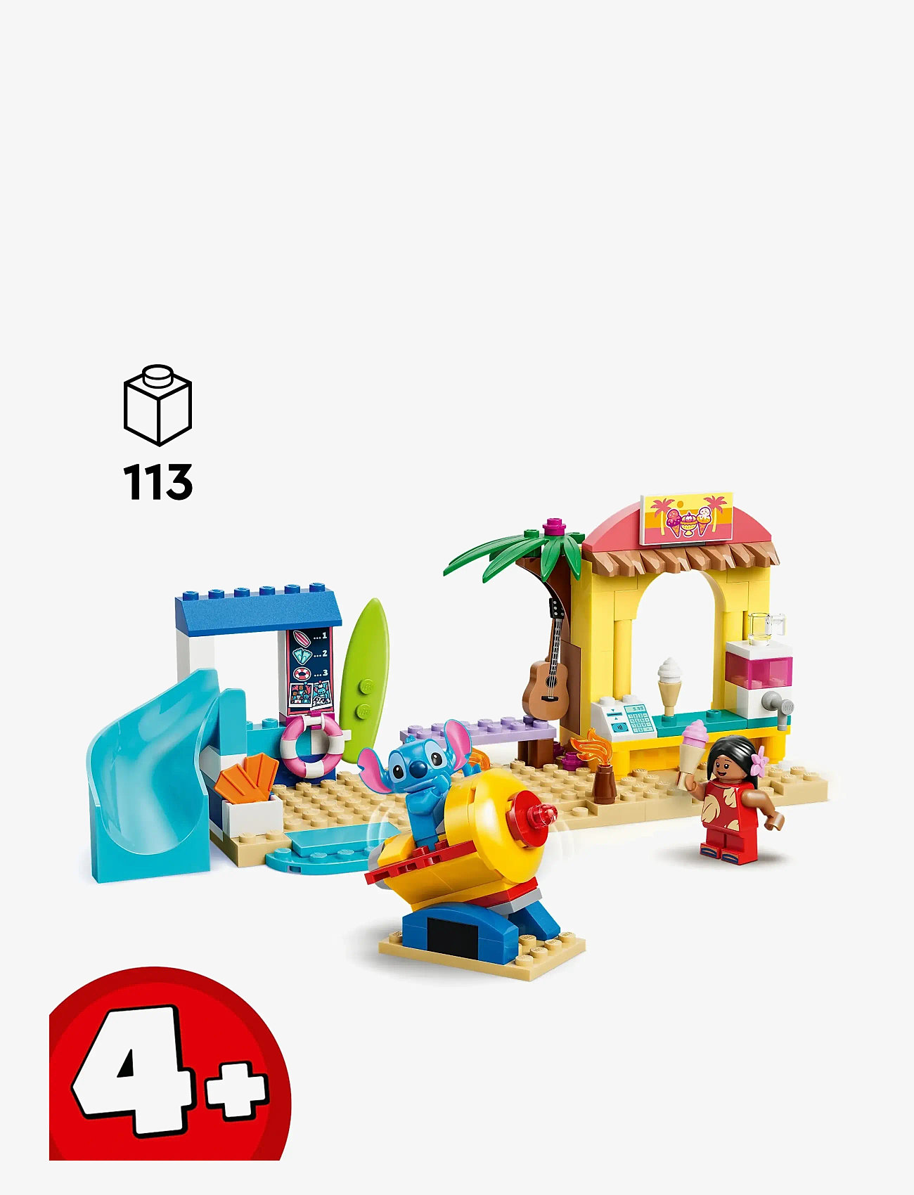 LEGO - Beach Fun with Lilo & Stitch 43280 - lego disney™ - multi - 1