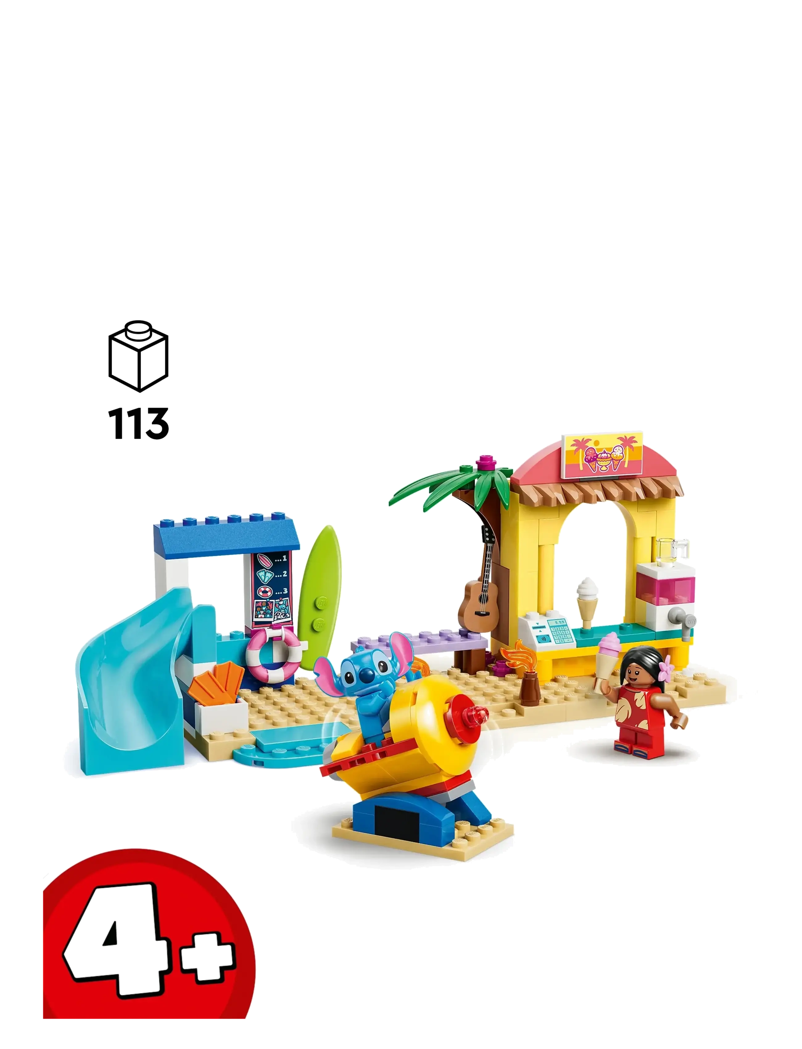LEGO - Beach Fun with Lilo & Stitch 43280 - lego disney™ - multi - 1