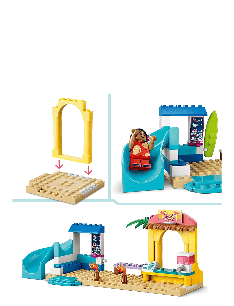 LEGO - Disney Beach Fun with Lilo & Stitch 43280 - lego disney™ - multi - 2