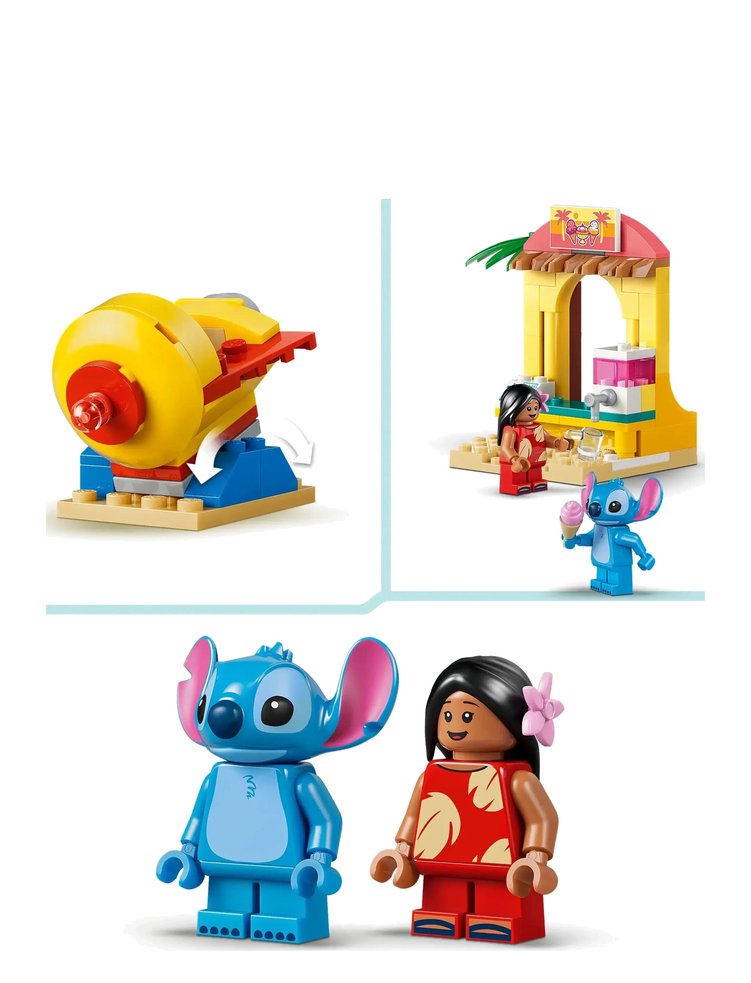LEGO - Beach Fun with Lilo & Stitch 43280 - lego disney™ - multi - 3