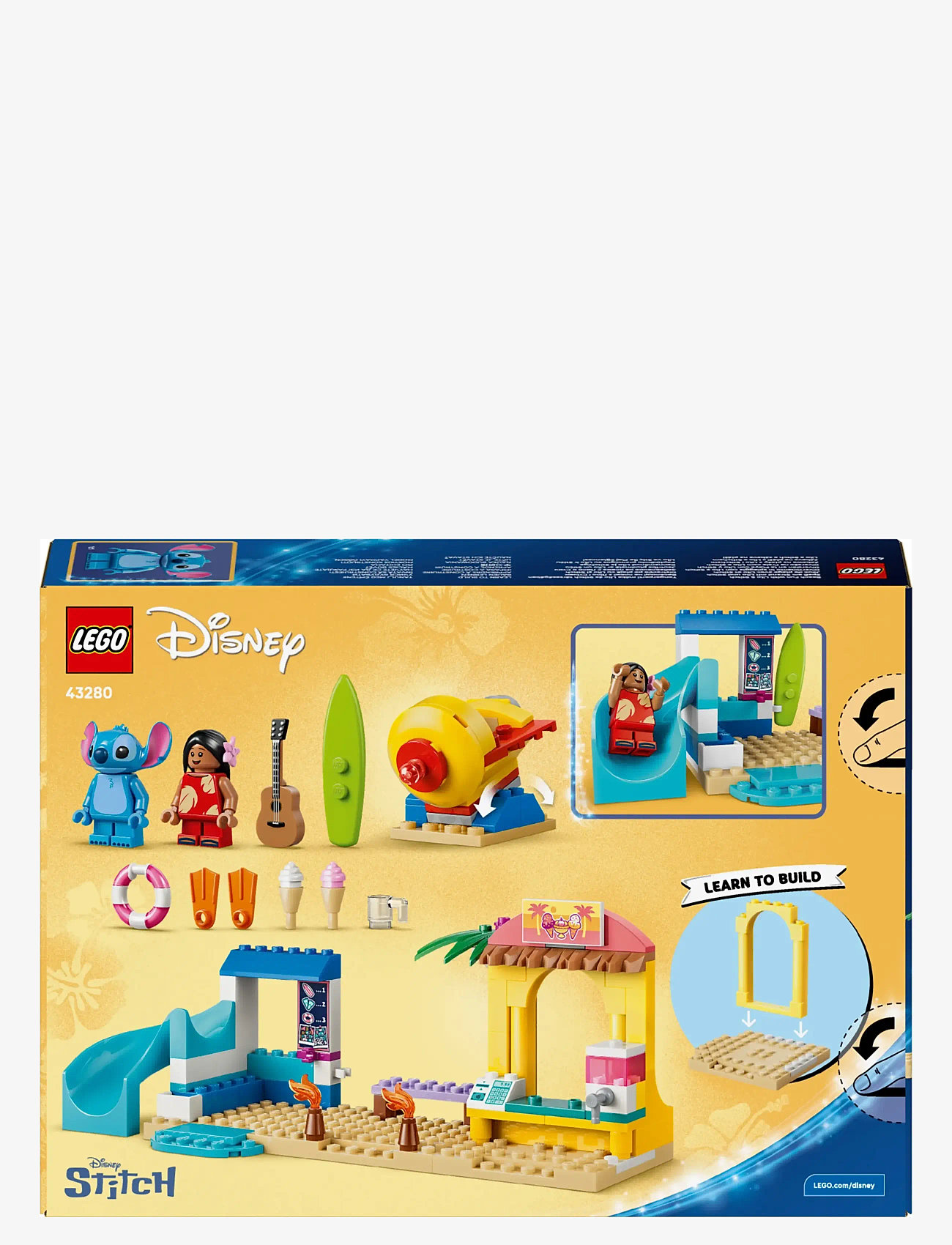 LEGO - Beach Fun with Lilo & Stitch 43280 - lego disney™ - multi - 5