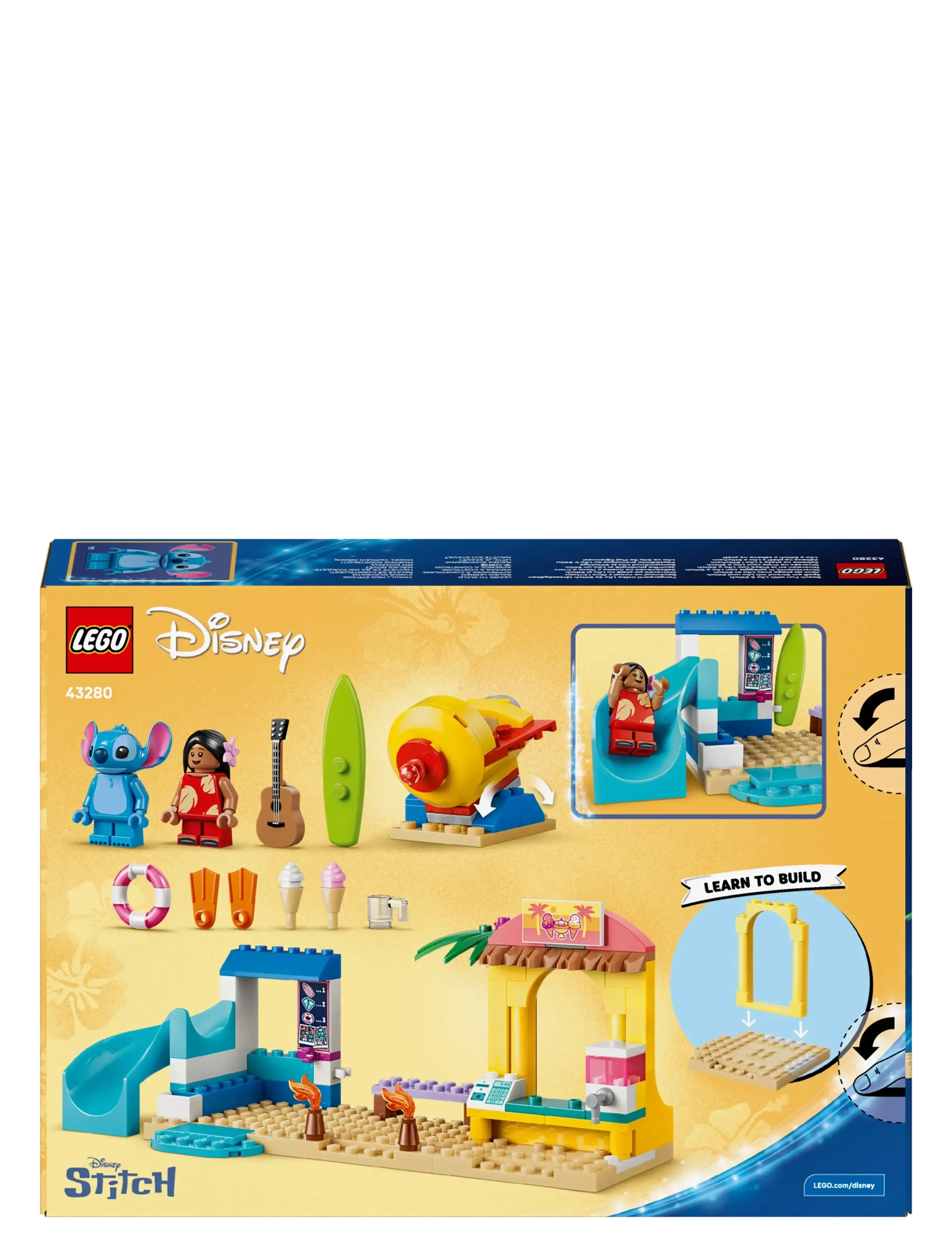 LEGO - Beach Fun with Lilo & Stitch 43280 - lego disney™ - multi - 5
