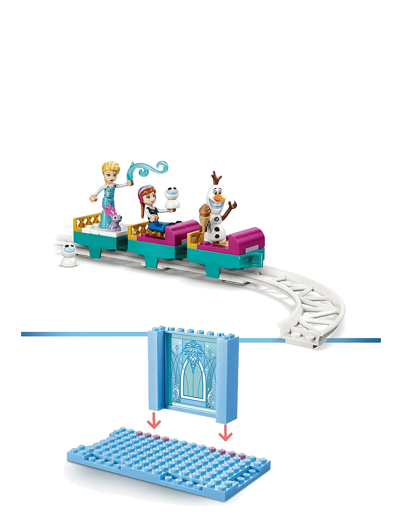 LEGO - Disney Frozen Elsa’s Ice Castle & Snow Ride Adventure 43281 - lego disney princess - multi - 2
