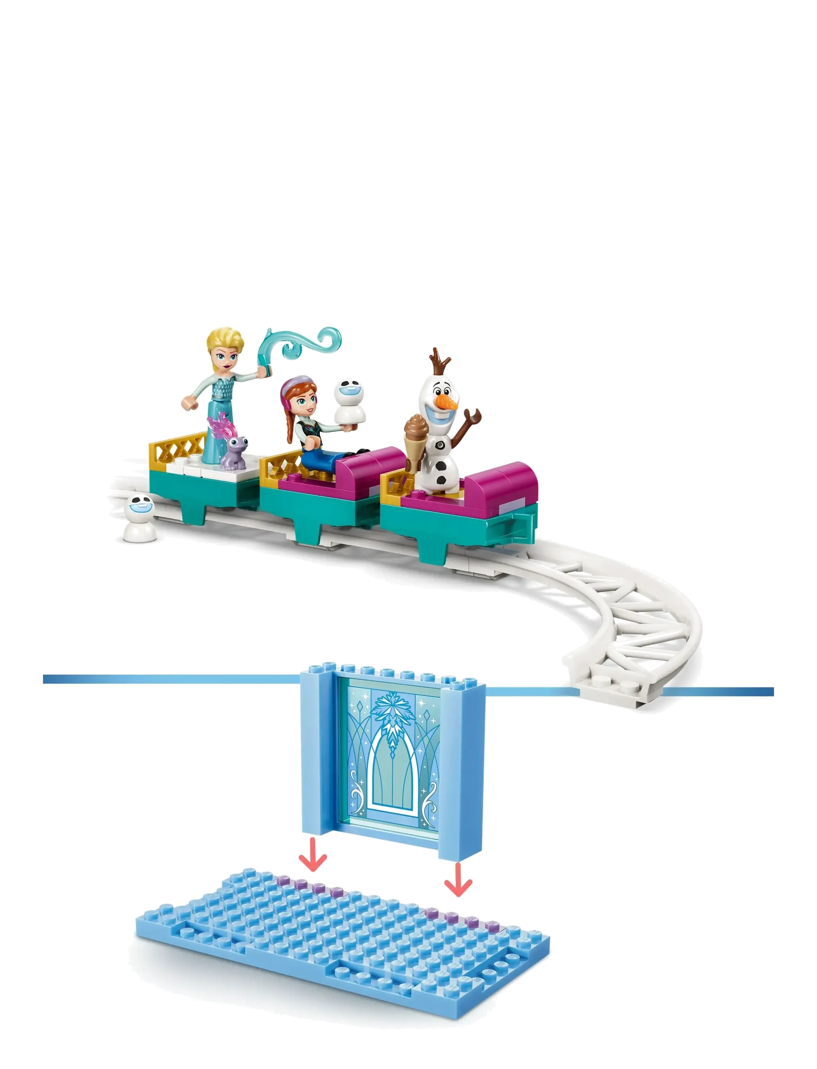 LEGO - Disney Frozen Elsa’s Ice Castle & Snow Ride Adventure 43281 - multi - 2