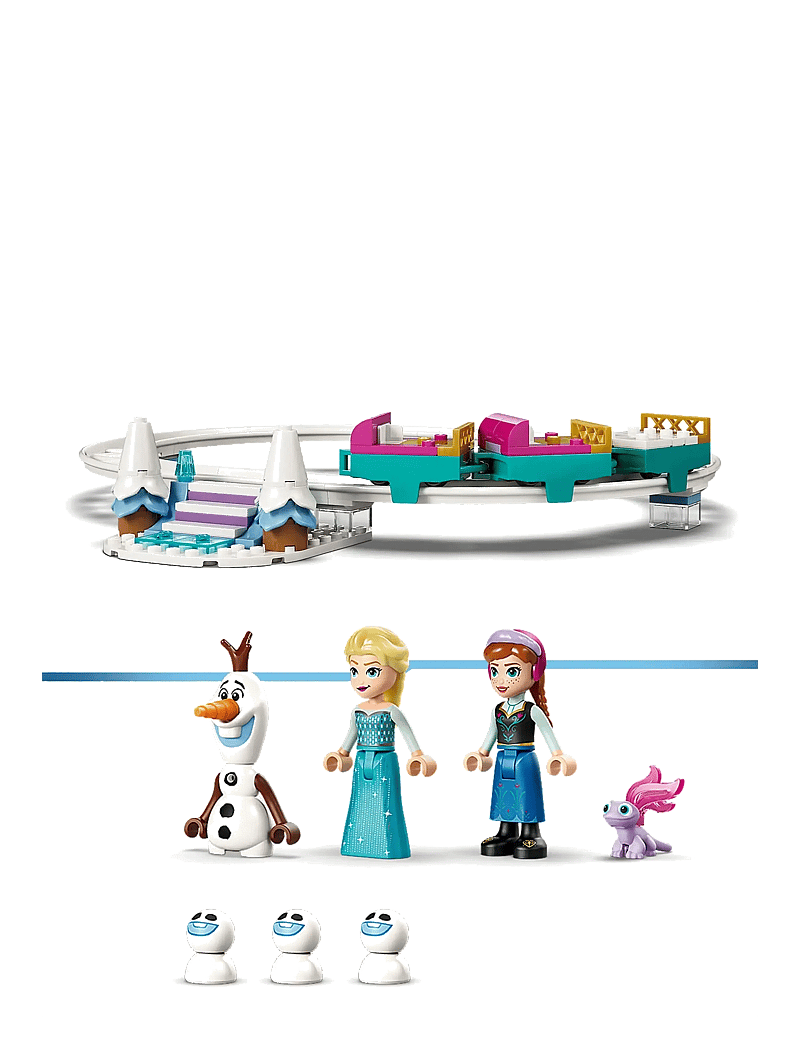 LEGO - Disney Frozen Elsa’s Ice Castle & Snow Ride Adventure 43281 - lego disney princess - multi - 3