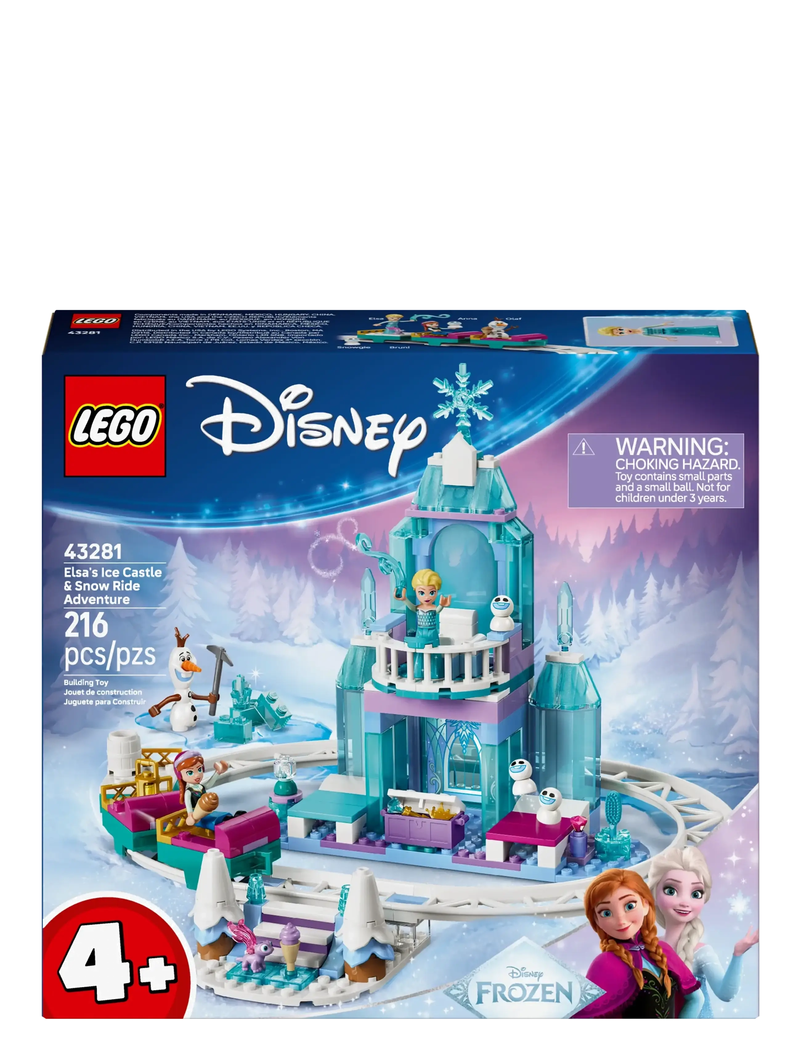 LEGO - Disney Frozen Elsa’s Ice Castle & Snow Ride Adventure 43281 - multi - 4