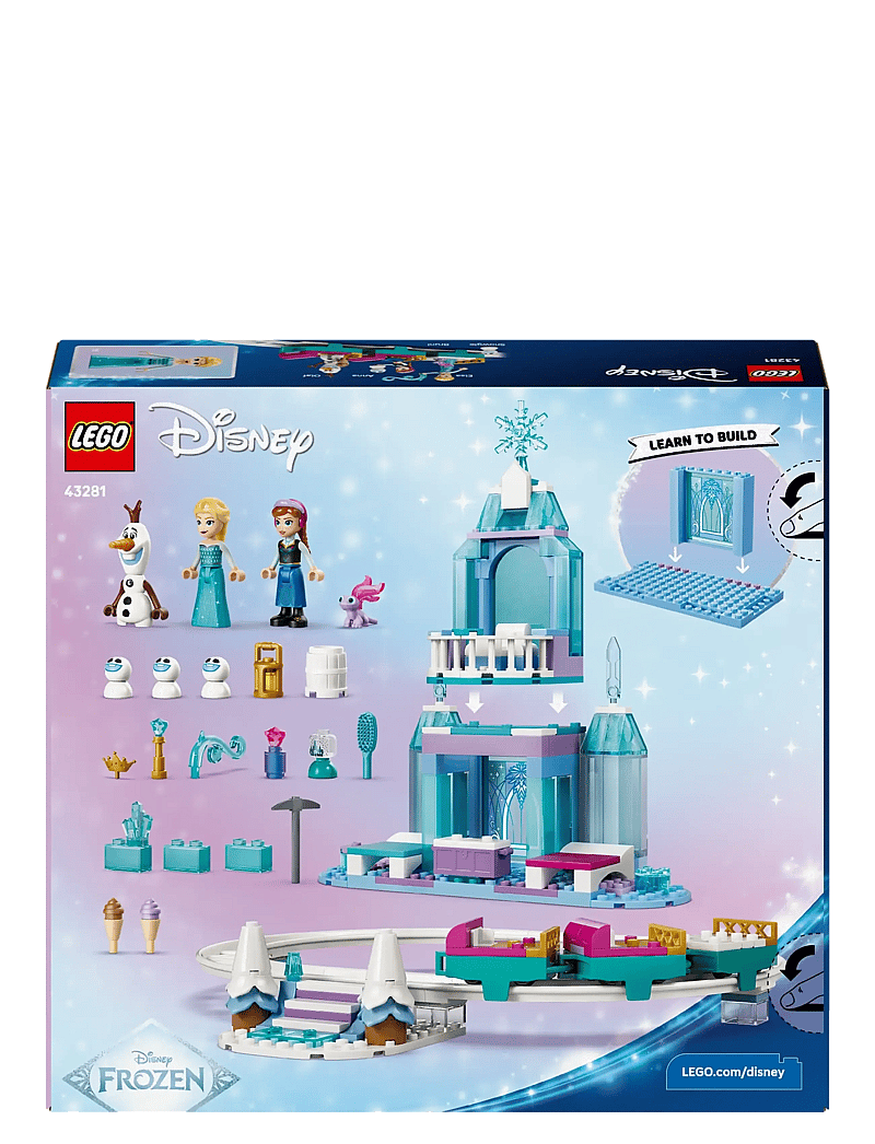 LEGO - Disney Frozen Elsa’s Ice Castle & Snow Ride Adventure 43281 - lego disney princess - multi - 5