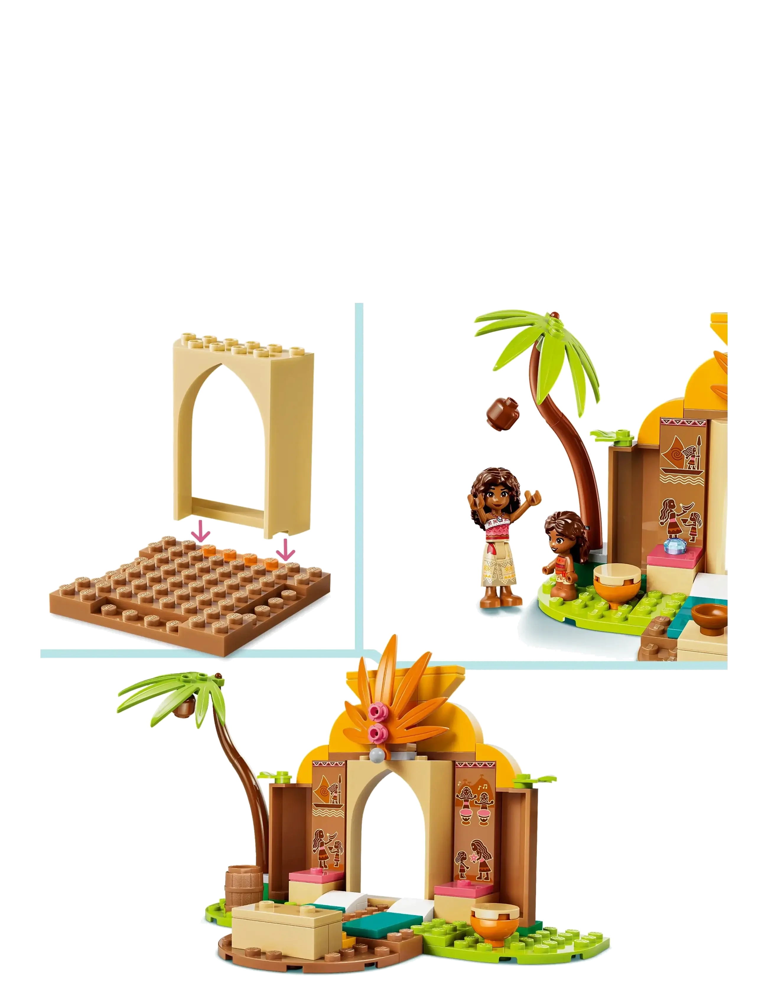 LEGO - Village House & Boat 43282 - lego disney princess - multi - 3