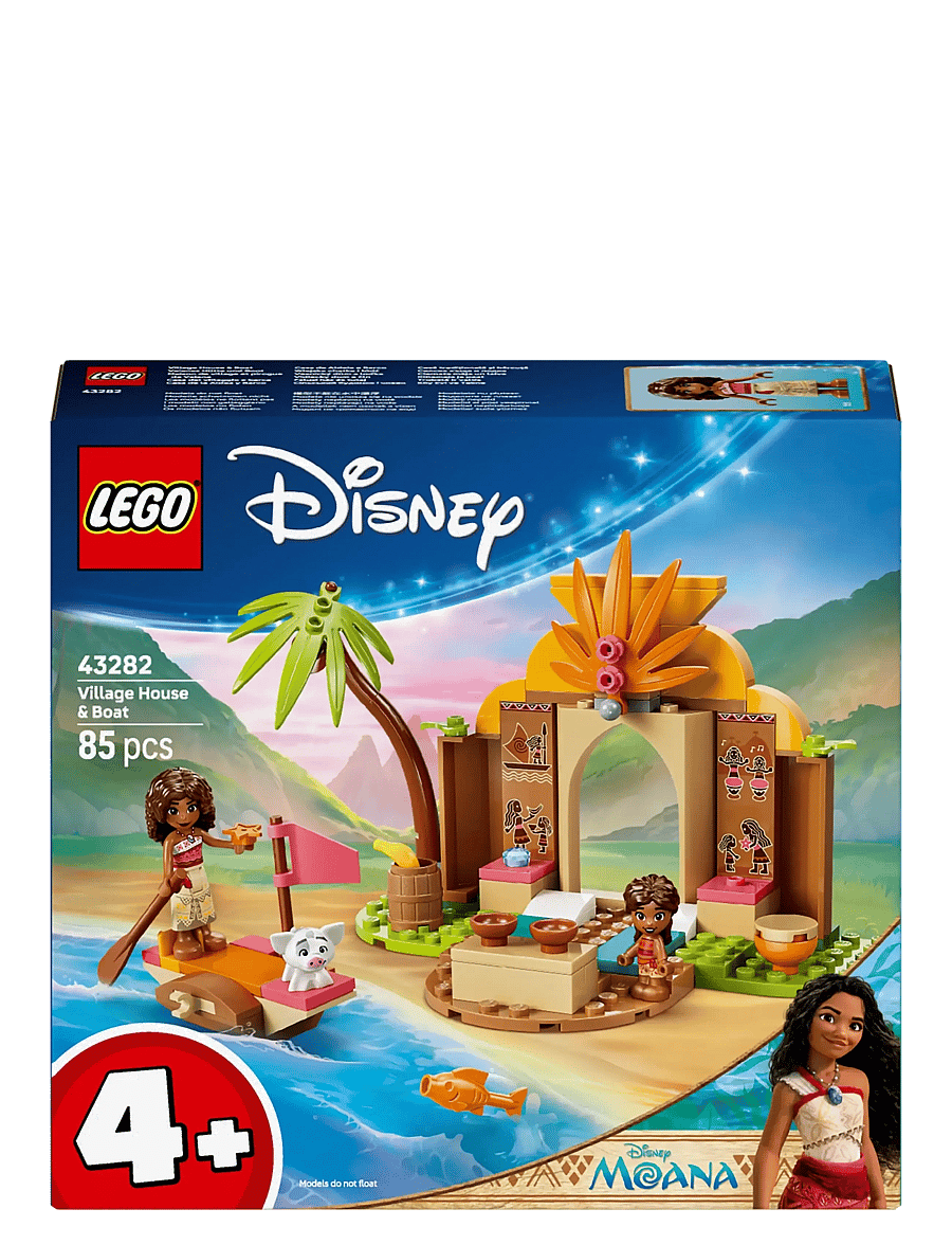 LEGO - Disney Moana Village House & Boat Building Toy 43282 - lego disney princess - multi - 5