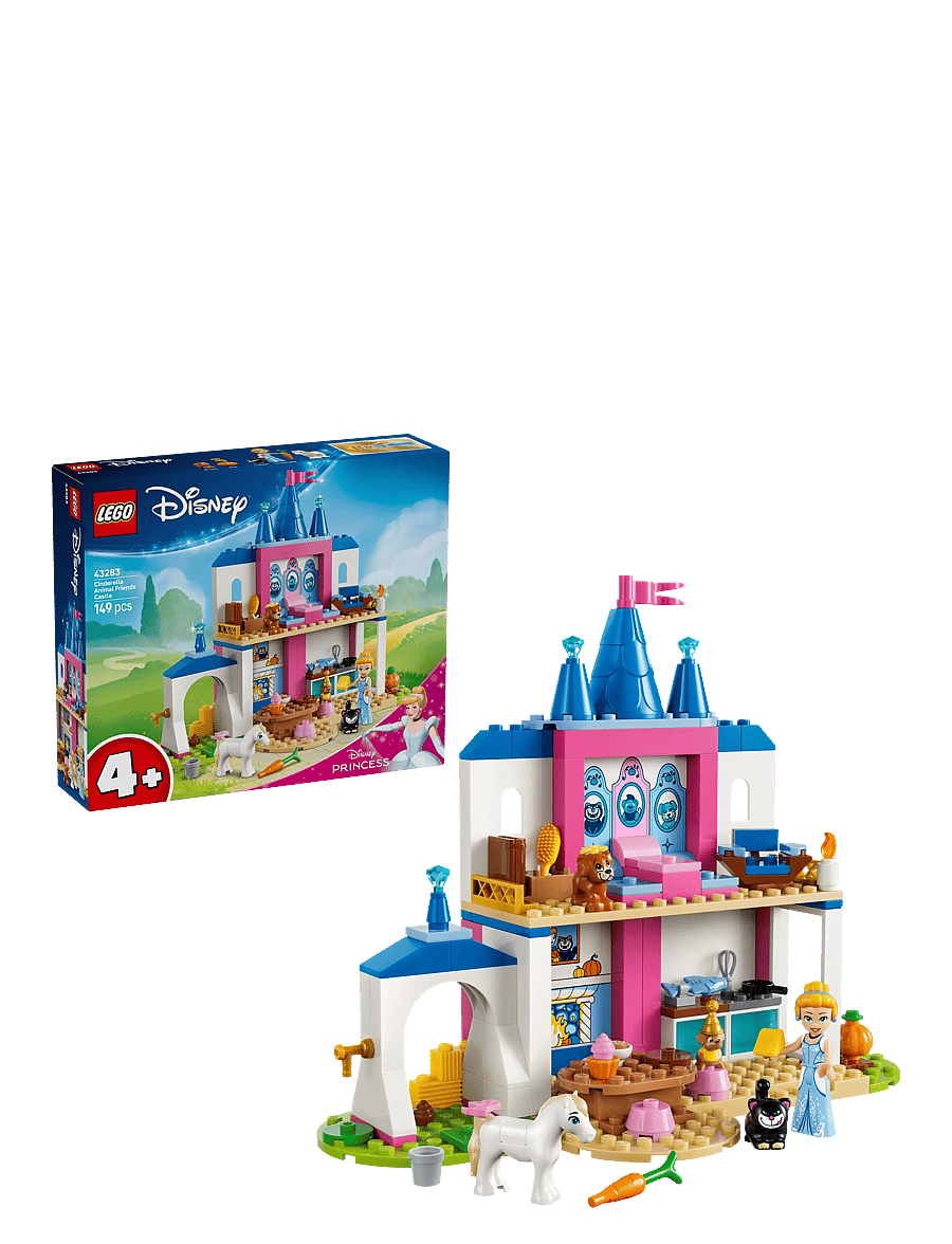 LEGO - Disney Princess Cinderella Animal Friends Castle 43283 - lego disney princess - multi - 0