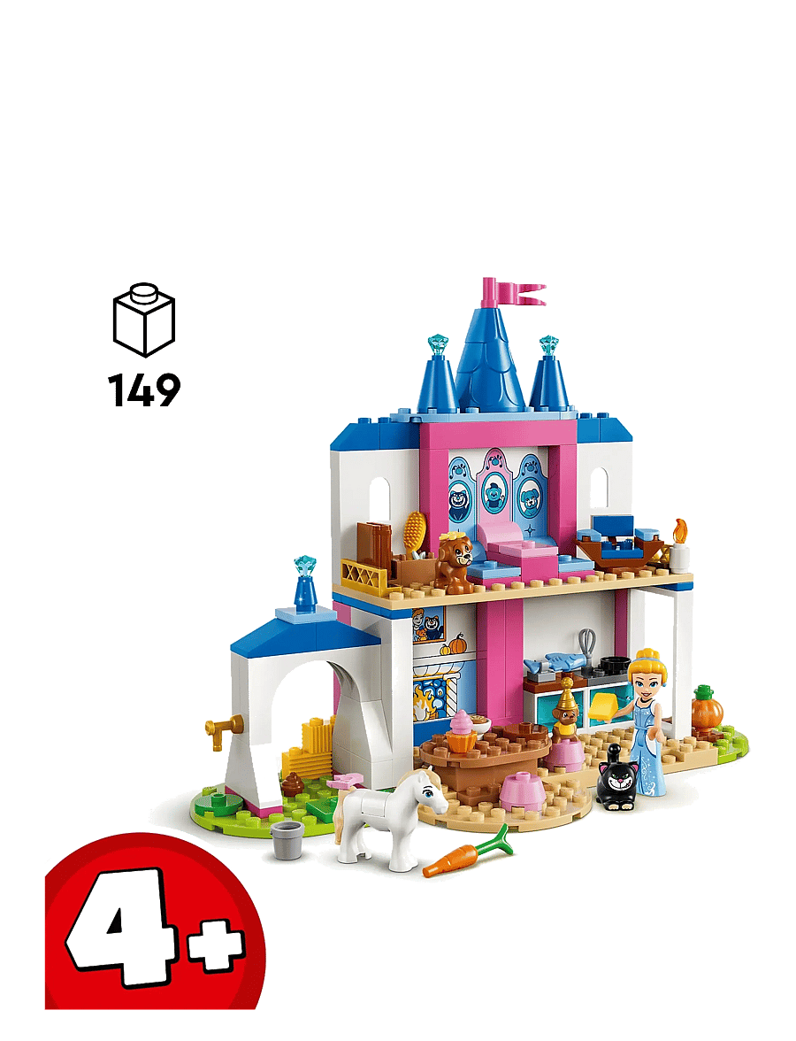 LEGO - Disney Princess Cinderella Animal Friends Castle 43283 - lego disney princess - multi - 1