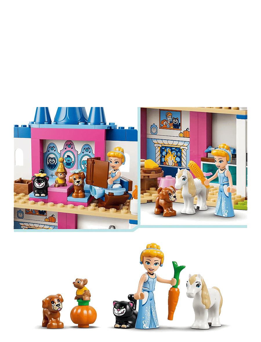 LEGO - Disney Princess Cinderella Animal Friends Castle 43283 - lego disney princess - multi - 5