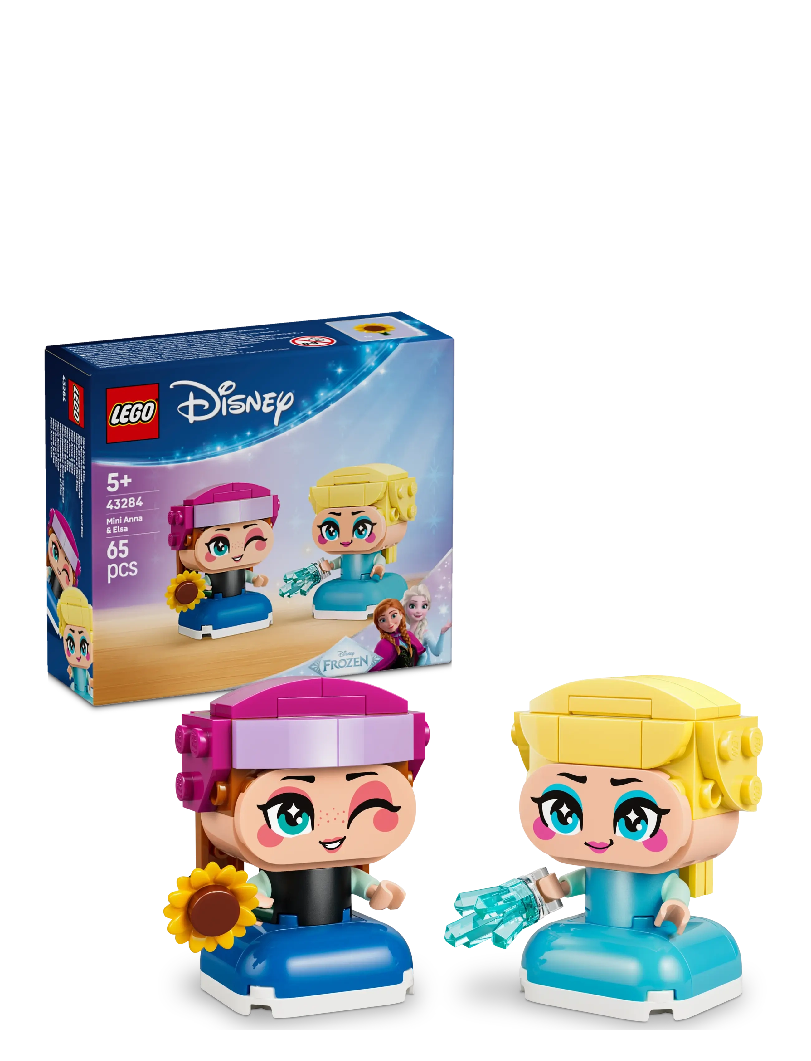 LEGO Minimodeller Af Anna Og Elsa 43284, Børn, Lego disney Princess, Blå, Str: ONE SIZE