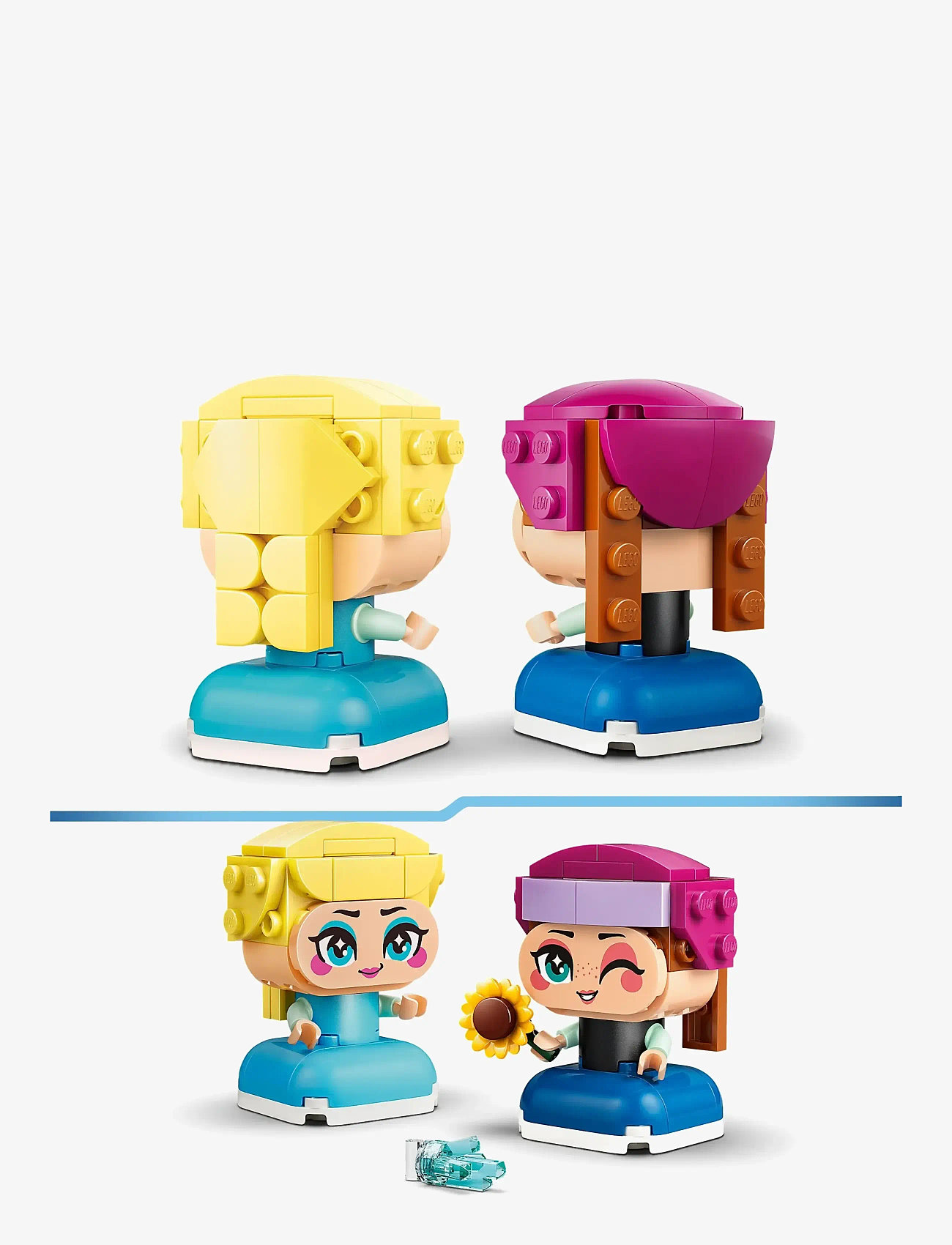 LEGO - Minimodeller af Anna og Elsa 43284 - lego disney princess - multi - 3
