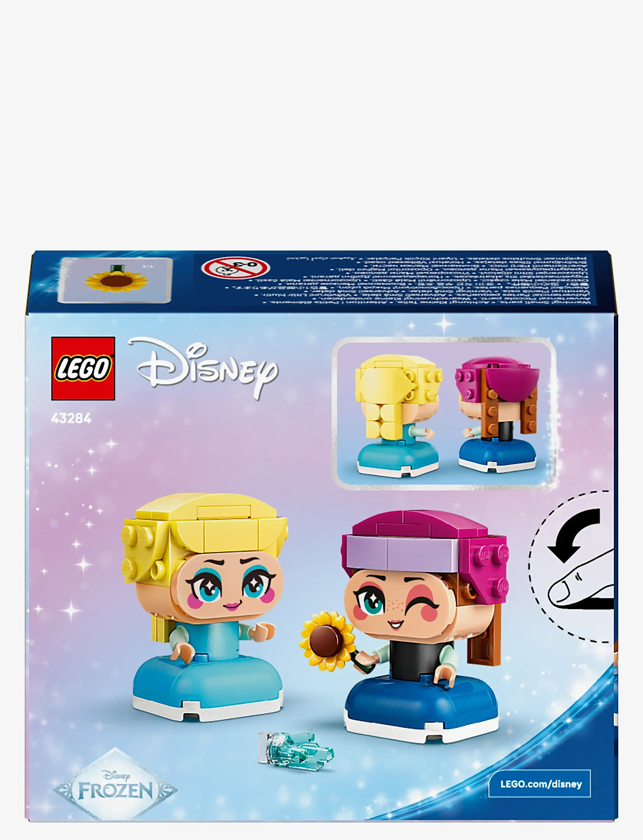 LEGO - Minimodeller af Anna og Elsa 43284 - lego disney princess - multi - 5