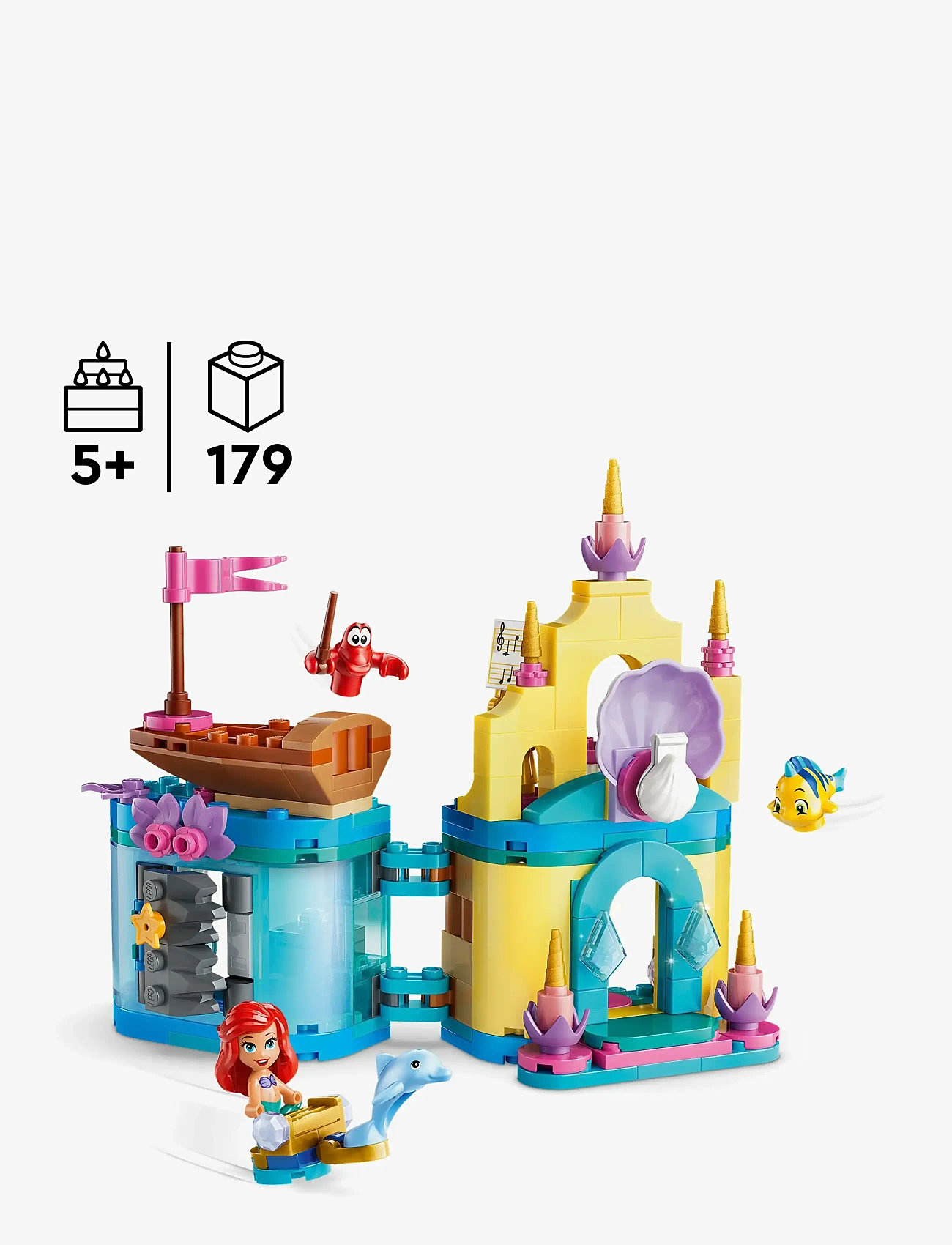 LEGO - Ariels magiska minipalats 43285 - lego disney princess - multi - 1
