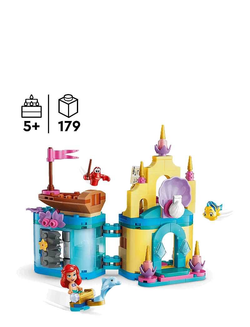 LEGO - Disney Princess Ariel’s Magical Mini Palace 43285 - lego disney princess - multi - 1