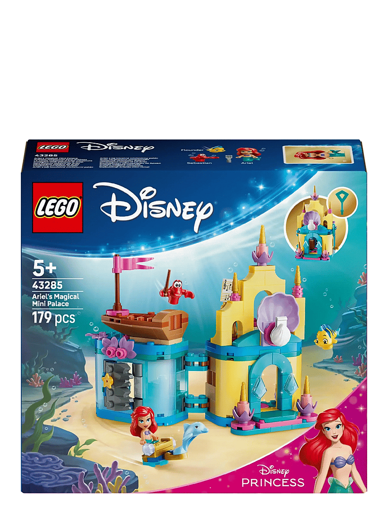 LEGO - Disney Princess Ariel’s Magical Mini Palace 43285 - lego disney princess - multi - 5