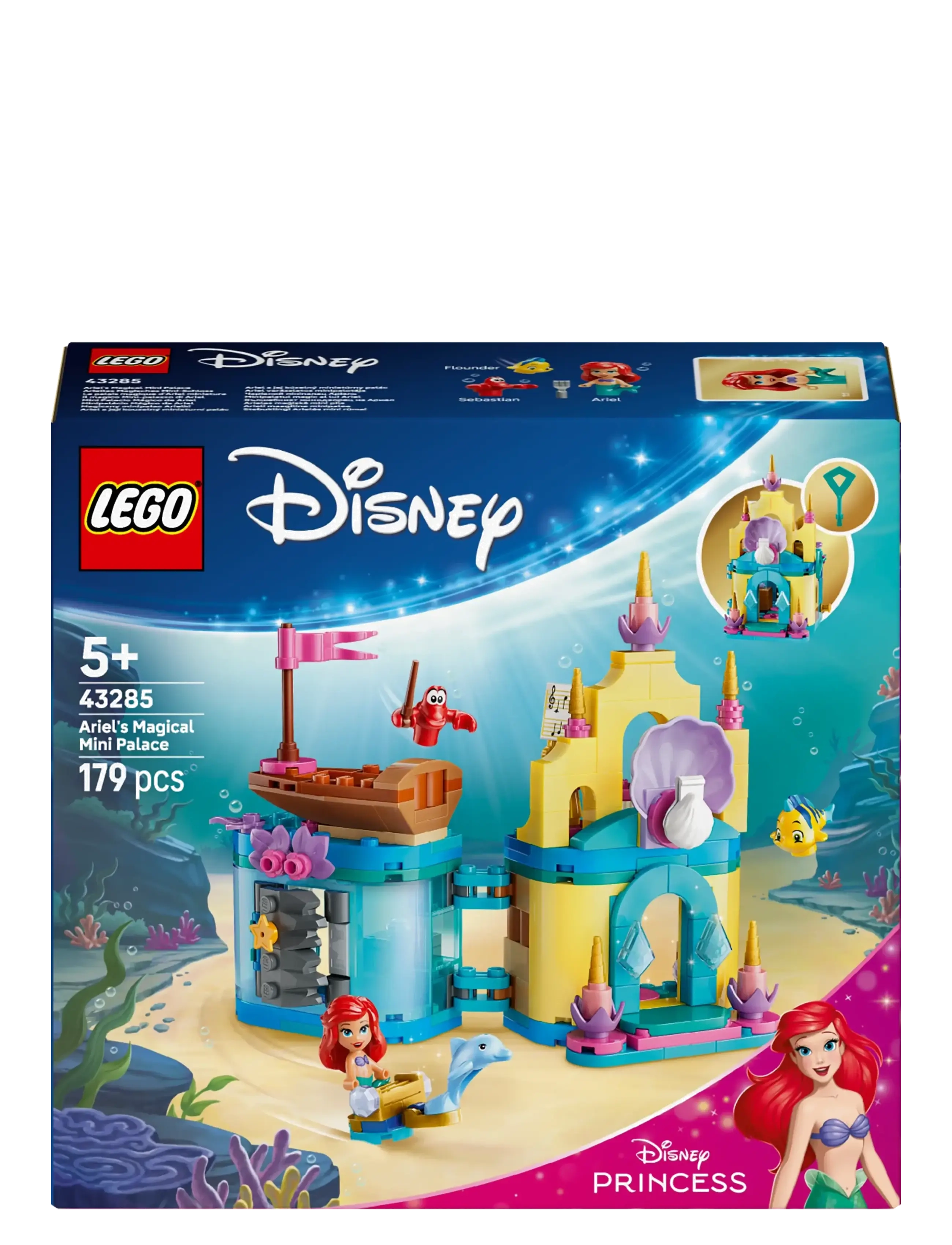 LEGO - Disney Princess Ariel’s Magical Mini Palace 43285 - lego disney princess - multi - 5
