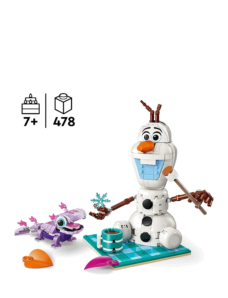 LEGO - Disney Frozen Olaf and Bruni’s Picnic Fun 43287 - lego disney princess - multi - 1