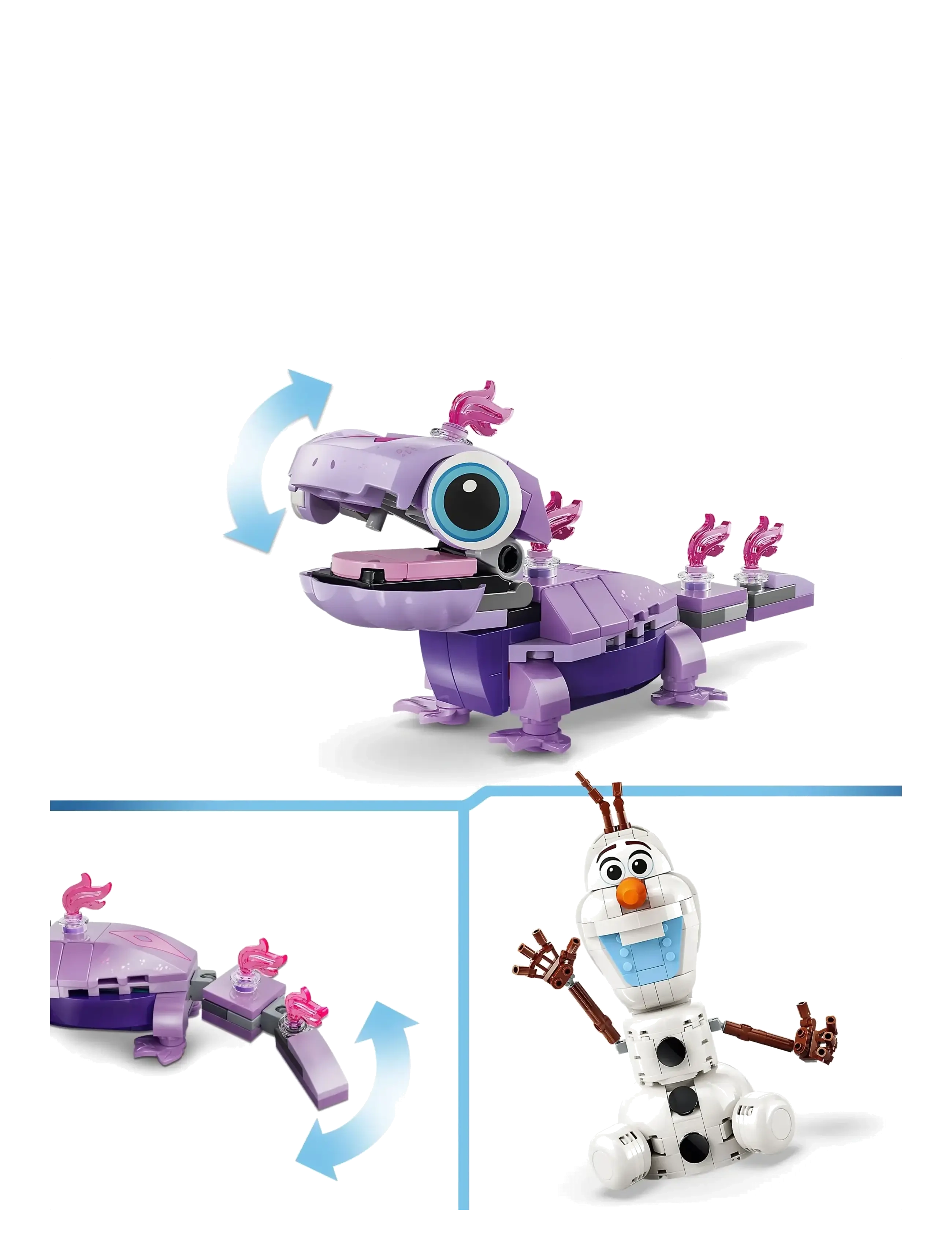 LEGO - Olaf og Brunis sjove picnic 43287 - lego disney princess - multi - 4